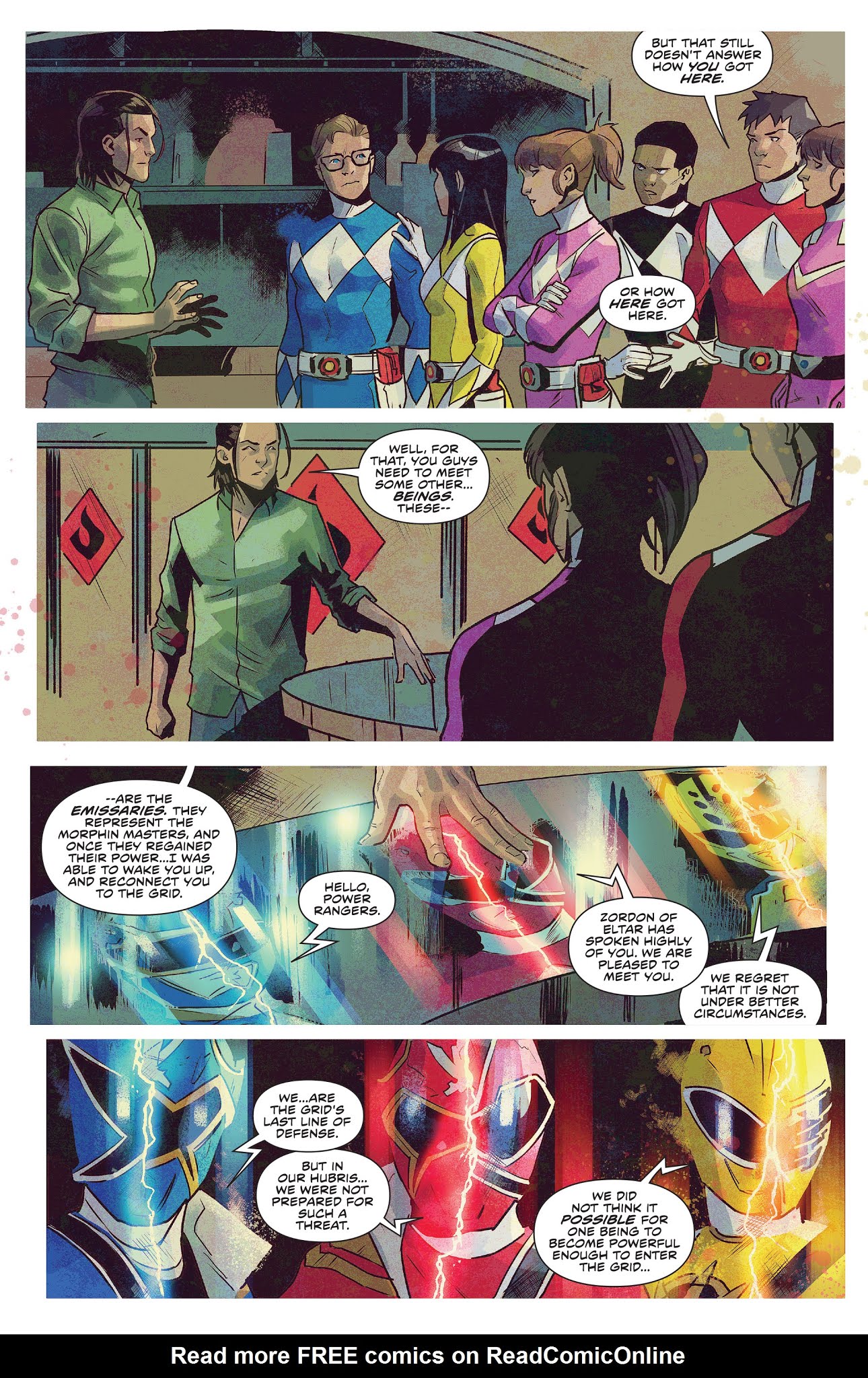Read online Mighty Morphin Power Rangers: Shattered Grid comic -  Issue # Full - 30