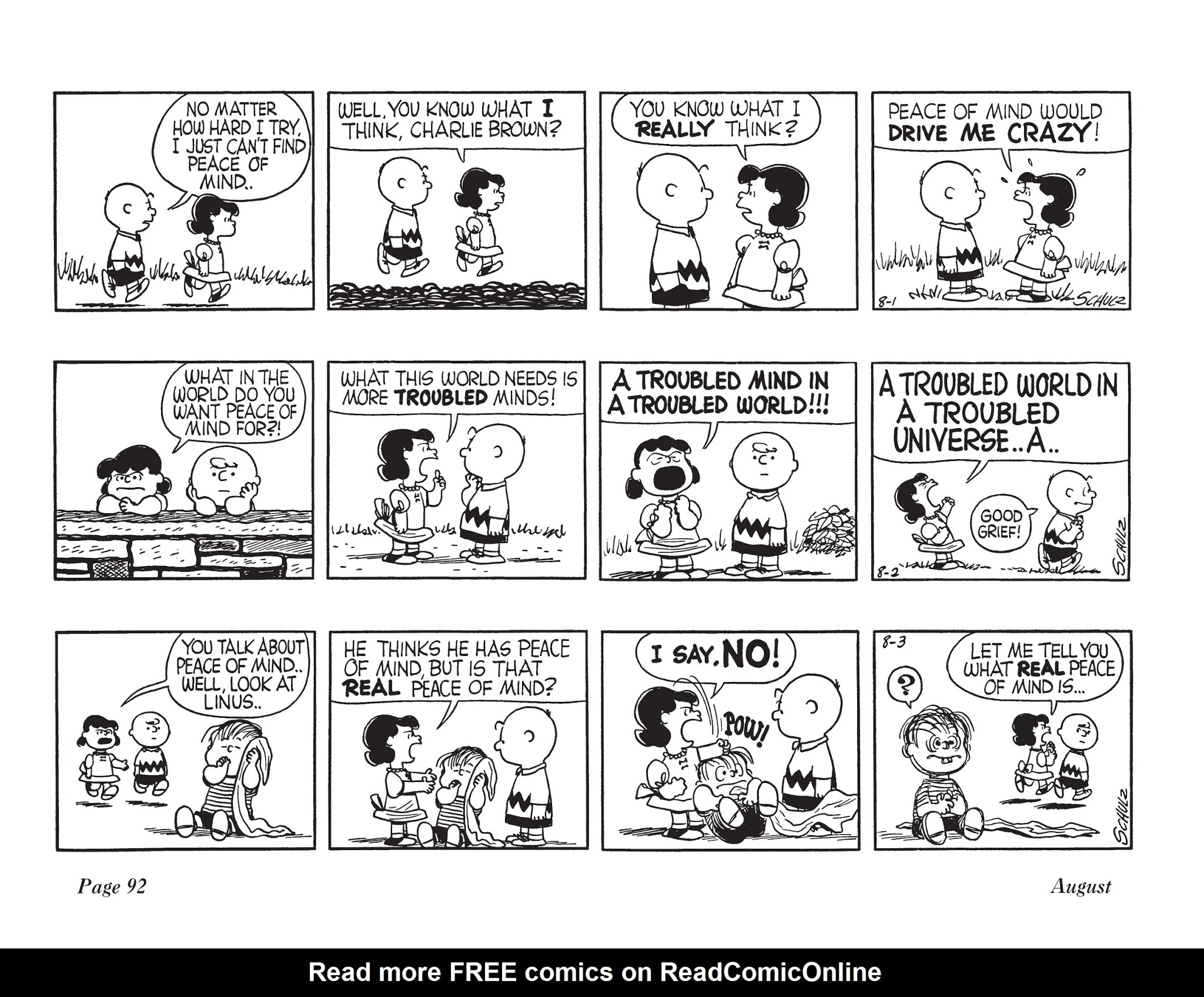 Read online The Complete Peanuts comic -  Issue # TPB 4 - 106
