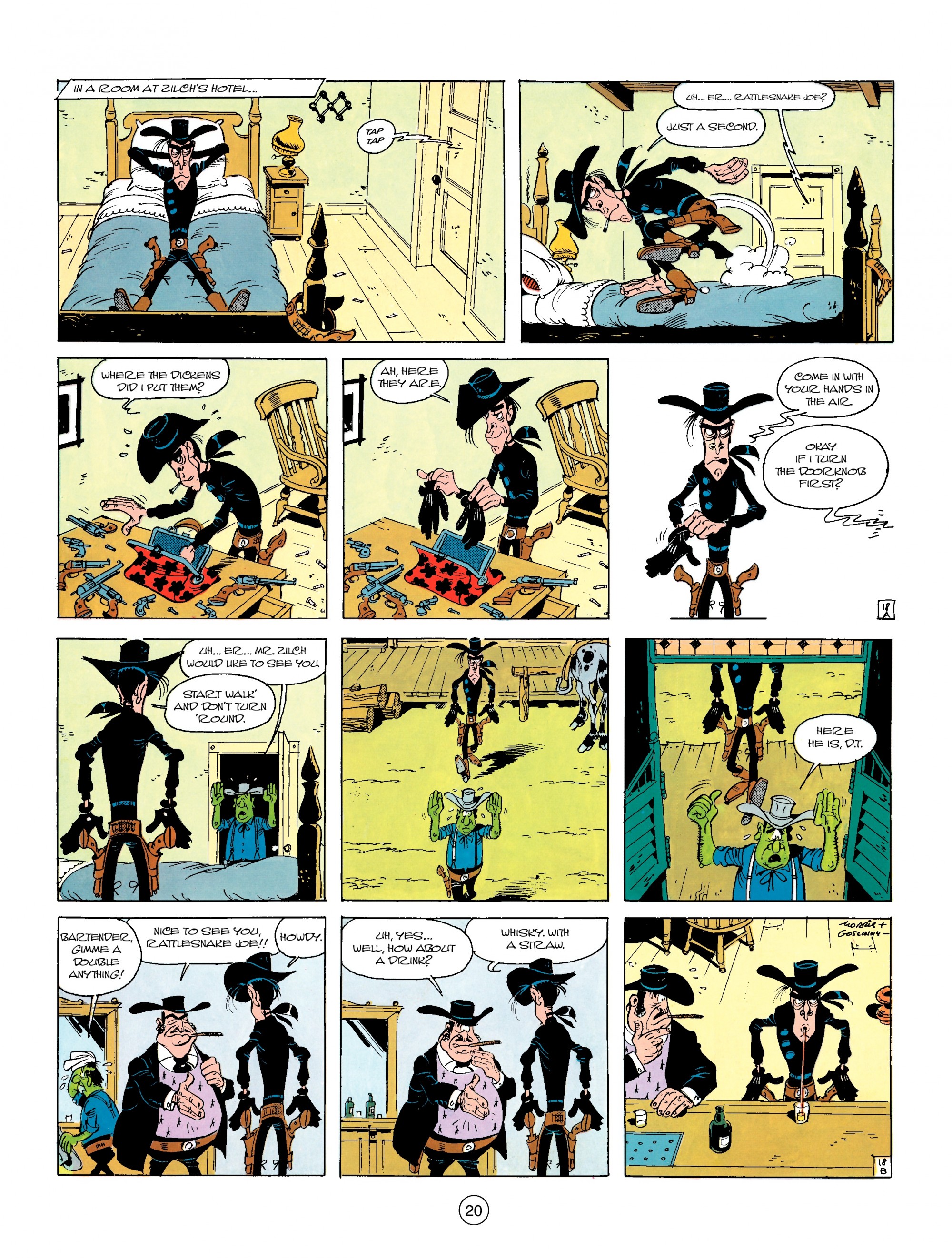 : 100%; alt=A Lucky Luke #11 - English 20