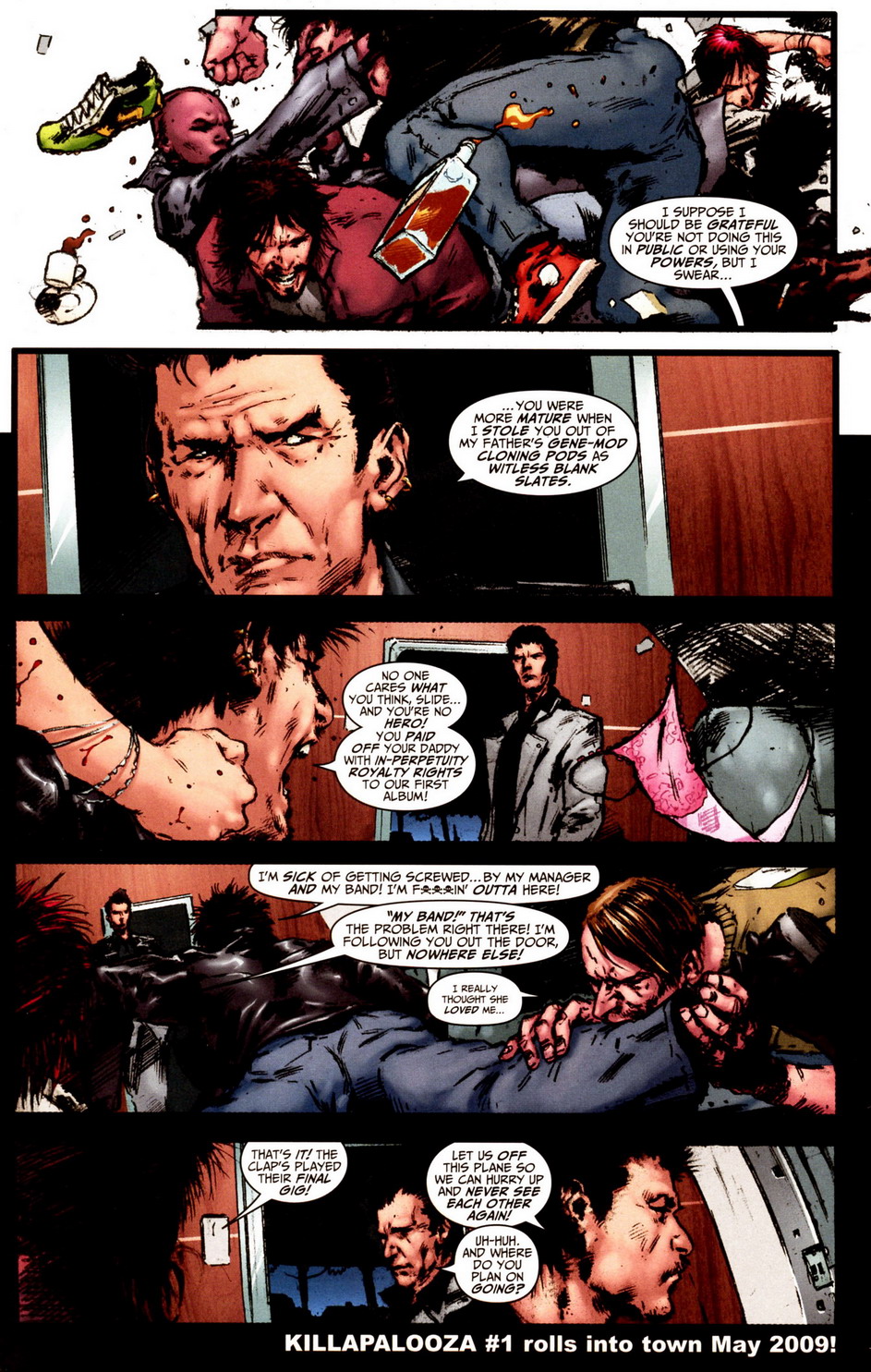 Read online Fringe comic -  Issue #4 - 32