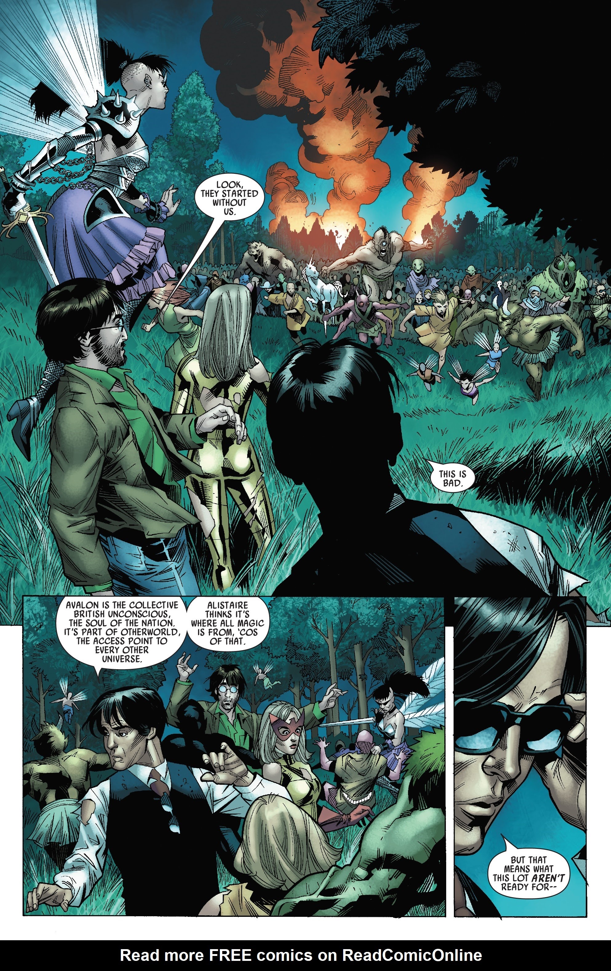 Read online Captain Britain and MI13 comic -  Issue #2 - 10