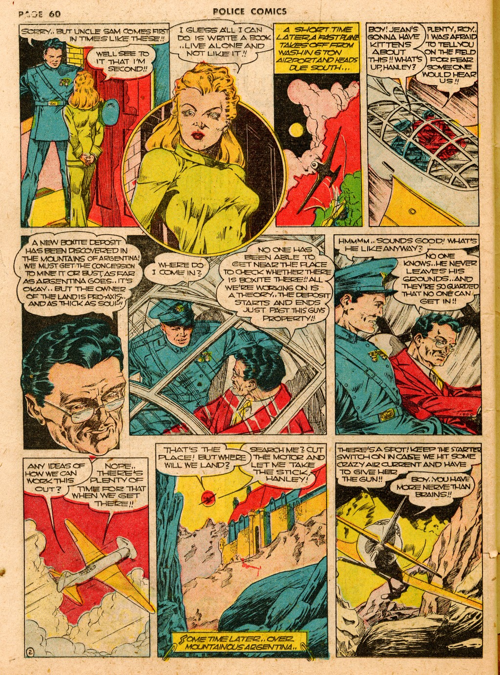 Read online Police Comics comic -  Issue #9 - 69