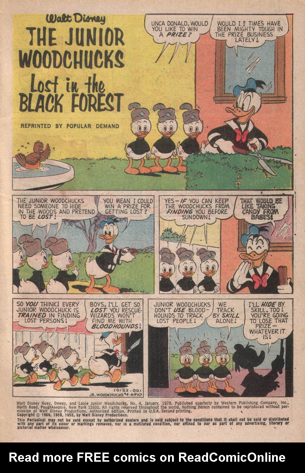 Read online Huey, Dewey, and Louie Junior Woodchucks comic -  Issue #4 - 3