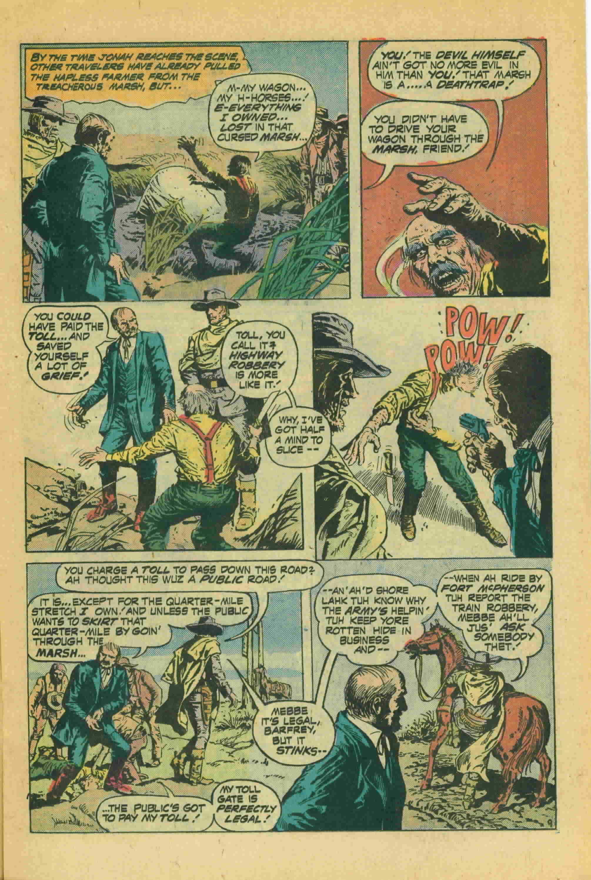 Read online Weird Western Tales (1972) comic -  Issue #25 - 10