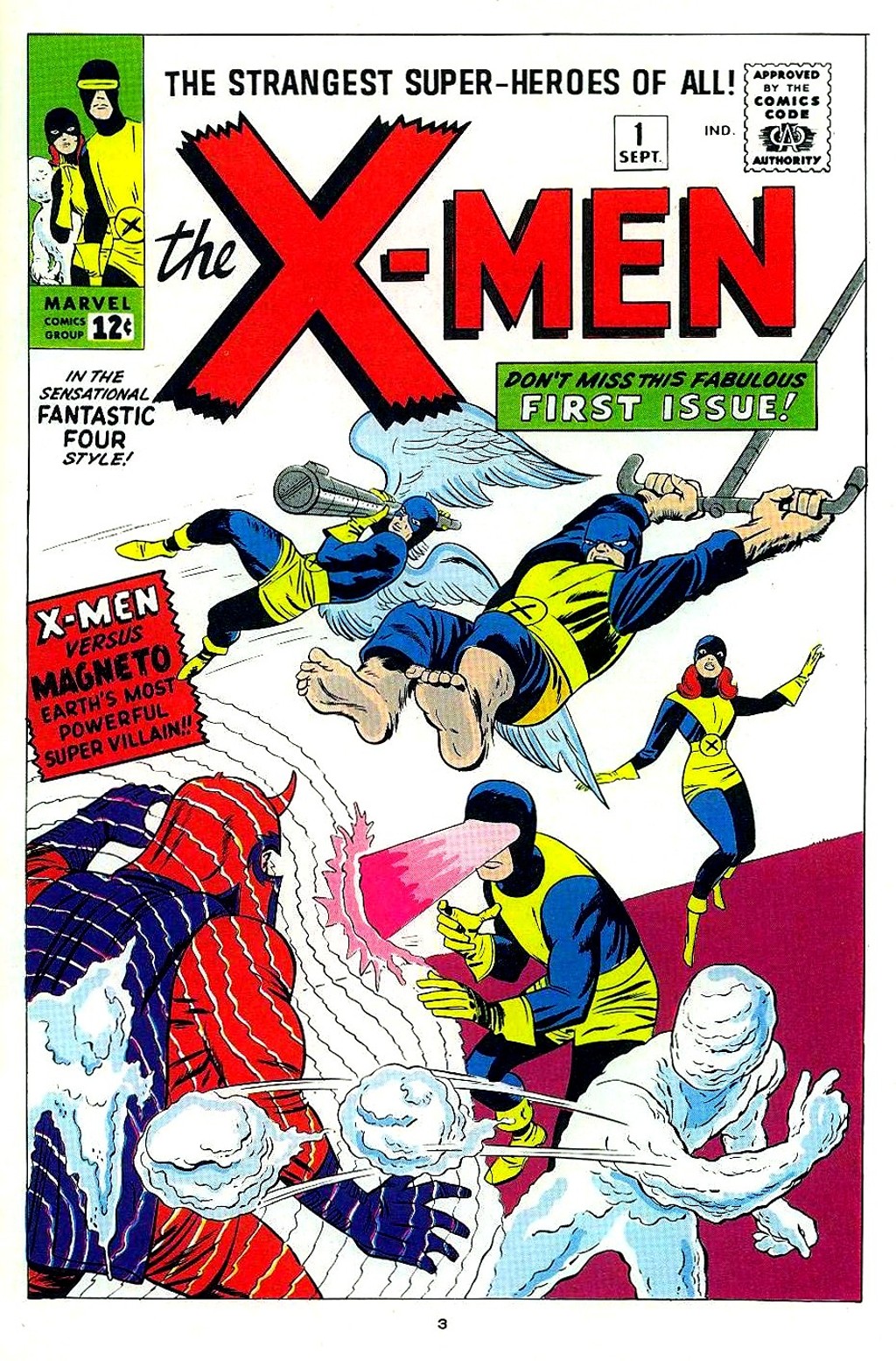 Read online The Official Marvel Index To The X-Men comic -  Issue #1 - 5