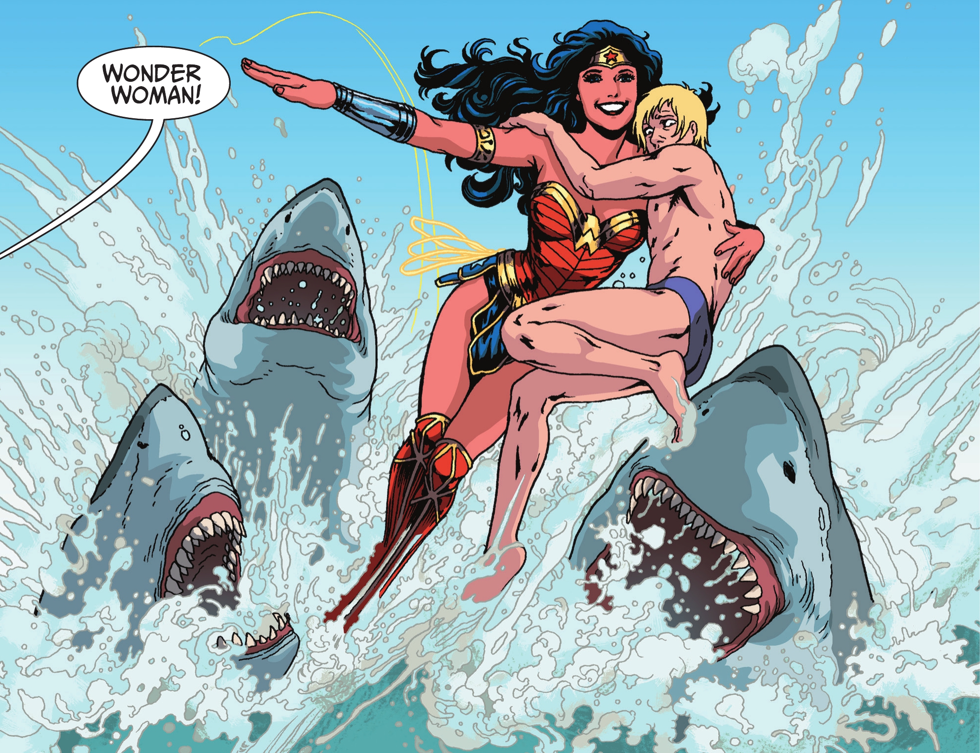 Read online Sensational Wonder Woman comic -  Issue #5 - 6