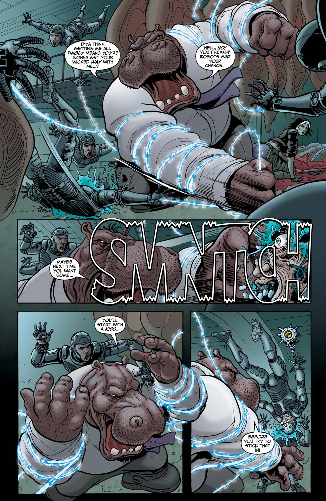 Read online Elephantmen comic -  Issue #28 - 14