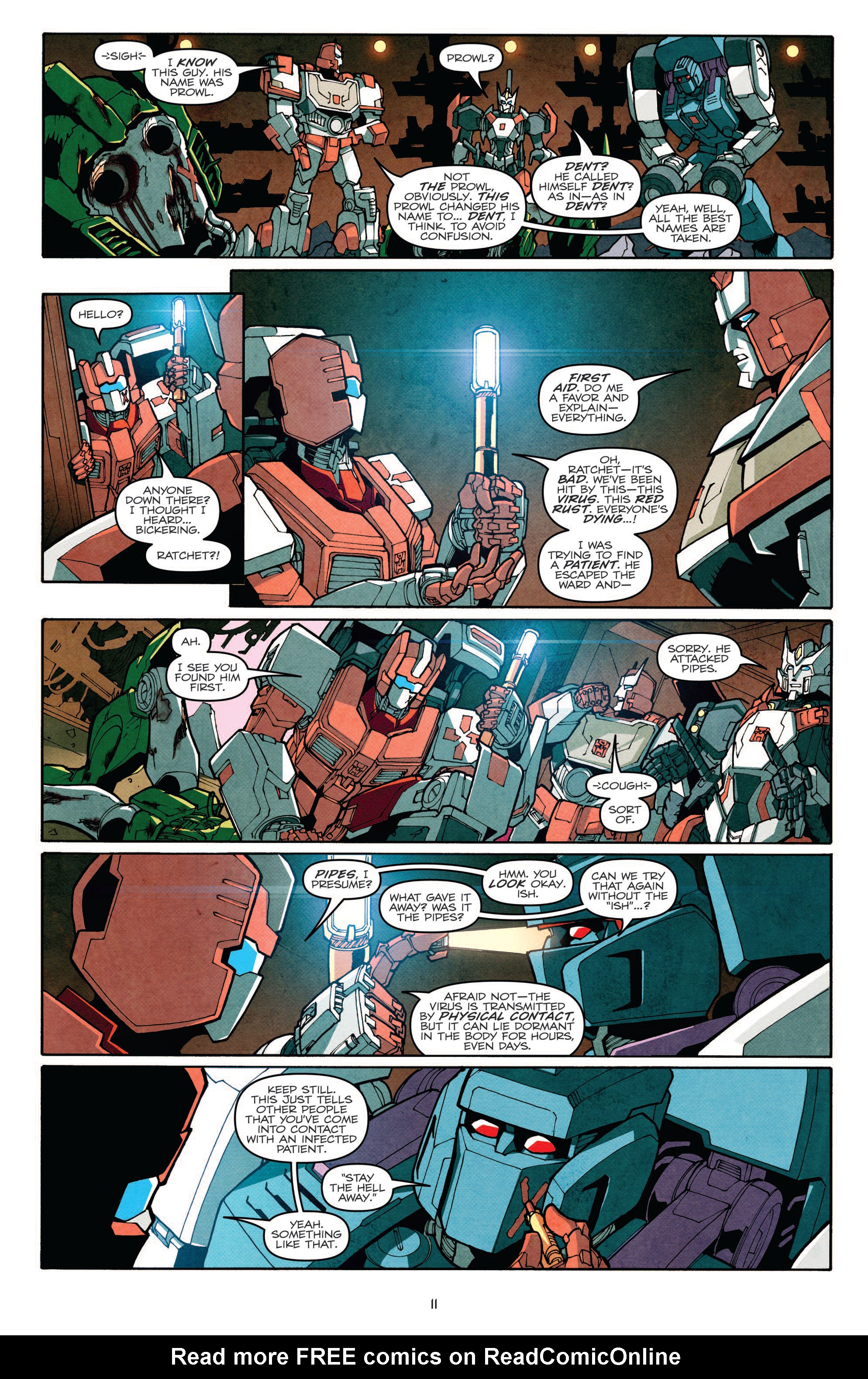 Read online The Transformers: More Than Meets The Eye comic -  Issue #4 - 13