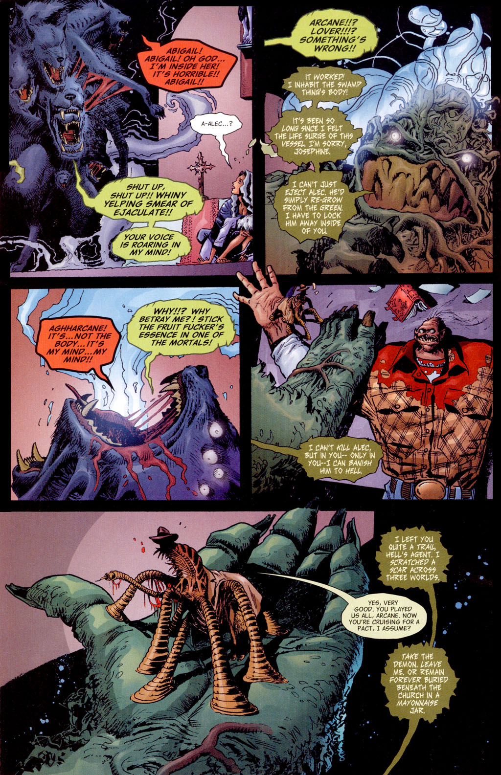 Read online Swamp Thing (2004) comic -  Issue #12 - 16