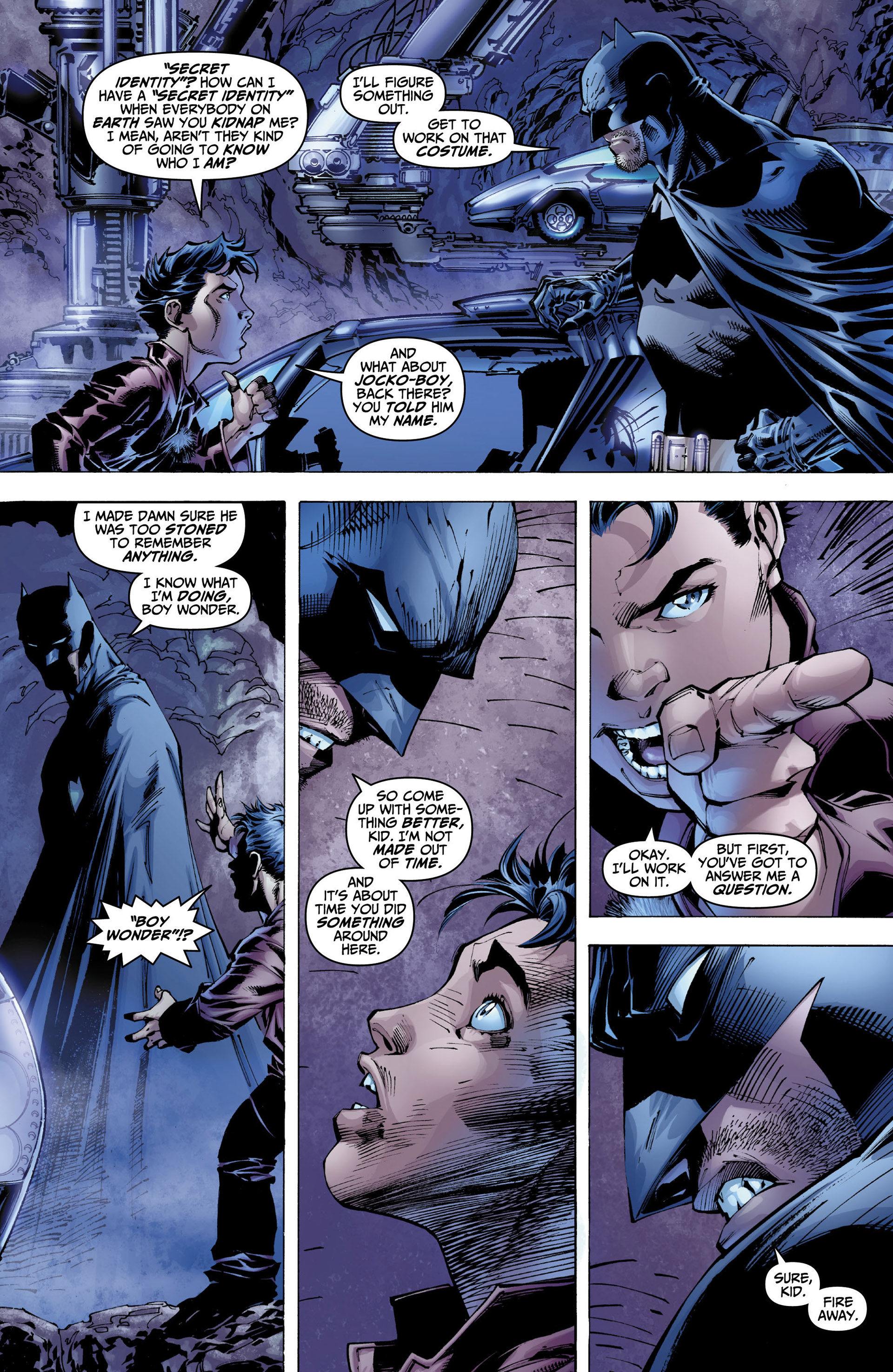 Read online All Star Batman & Robin, The Boy Wonder comic -  Issue #8 - 10
