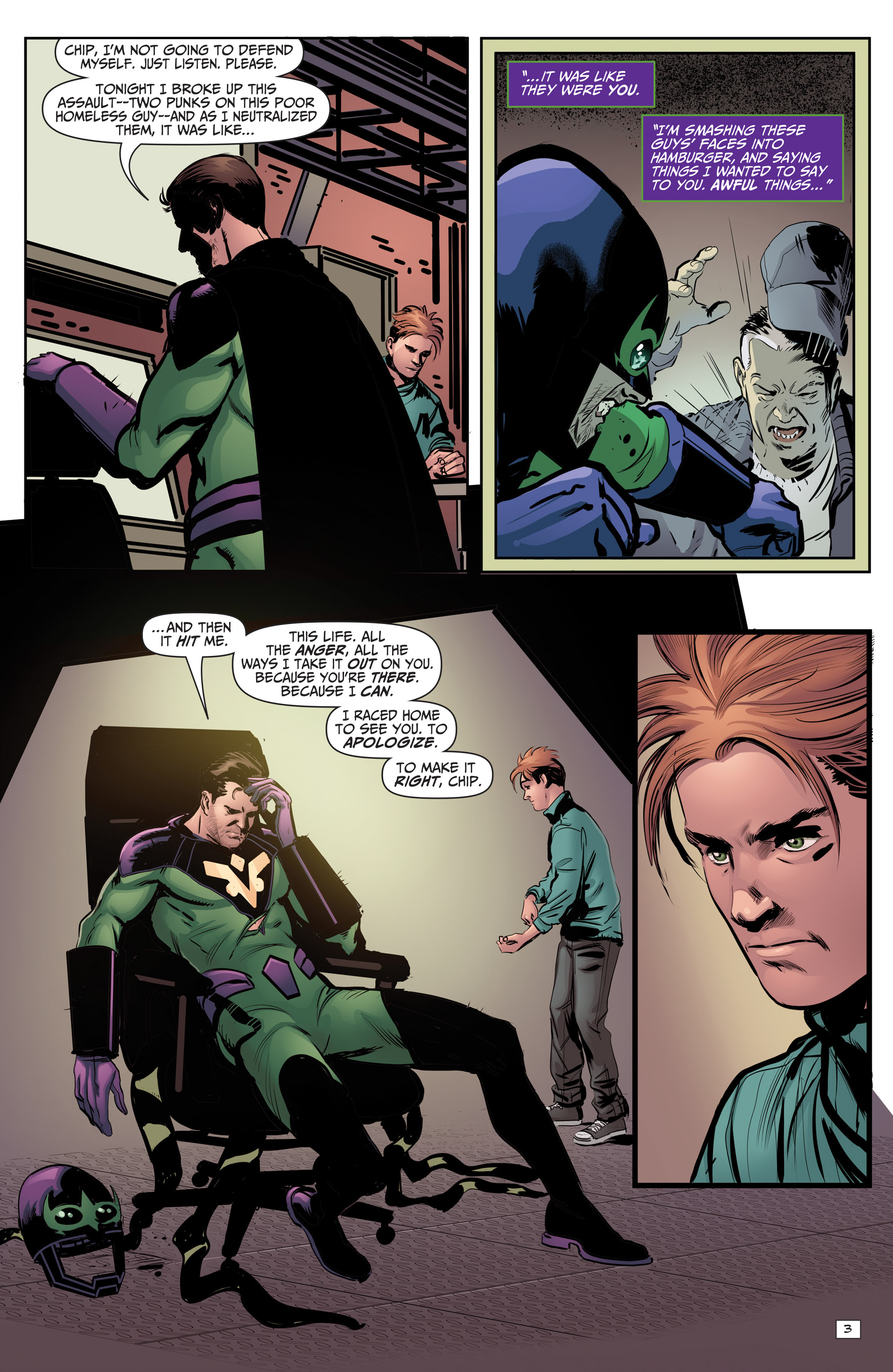 Read online Dragonfly & Dragonflyman comic -  Issue #5 - 5