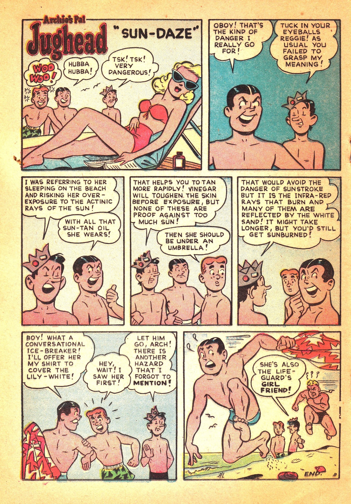 Read online Archie's Pal Jughead comic -  Issue #19 - 19