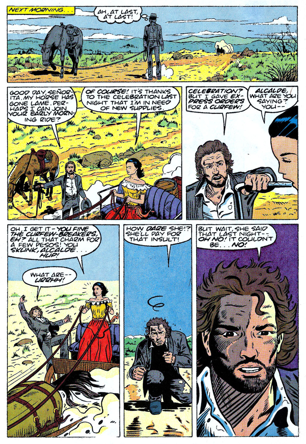 Read online Zorro (1990) comic -  Issue #9 - 12