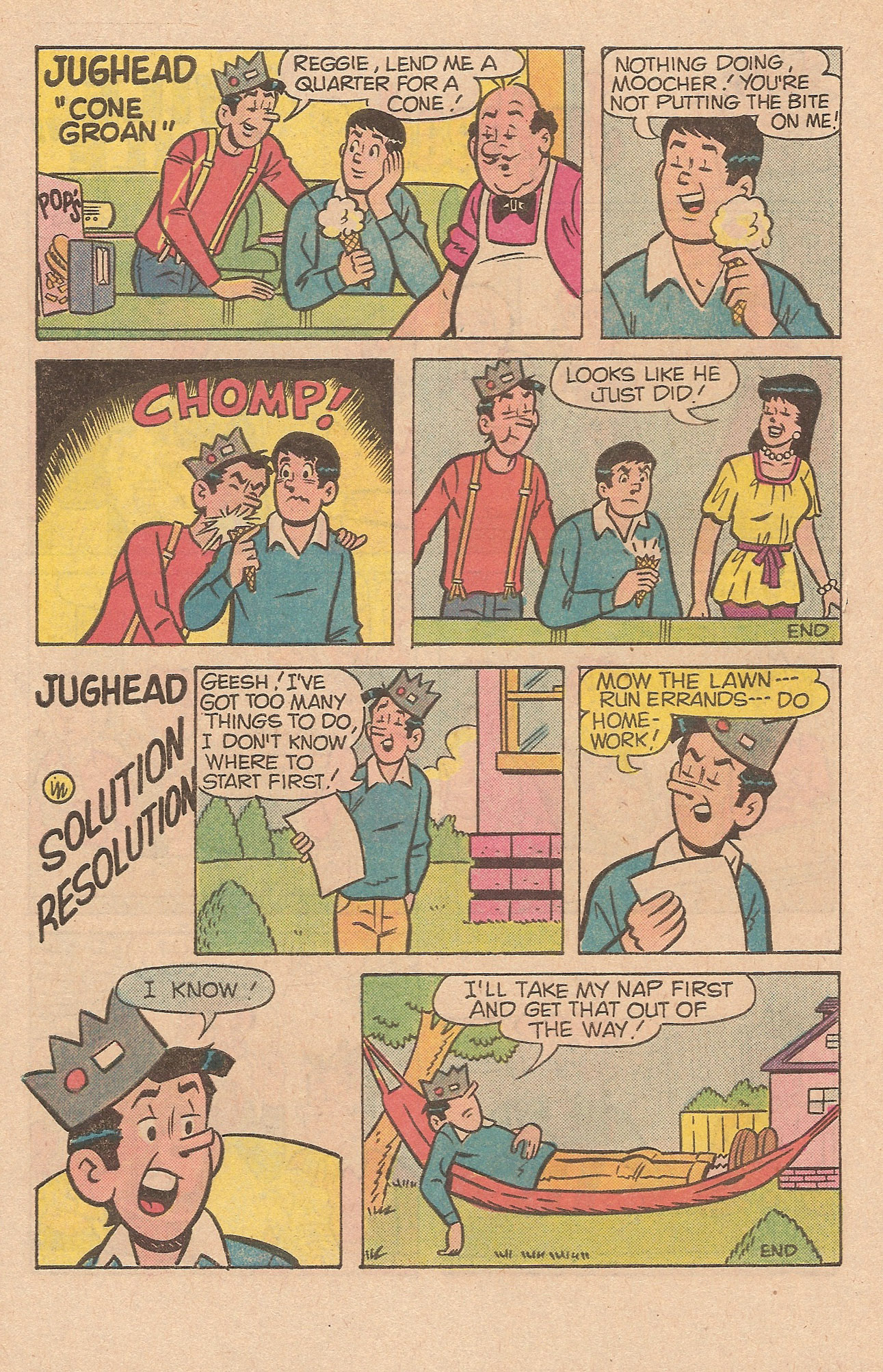 Read online Jughead's Jokes comic -  Issue #75 - 30
