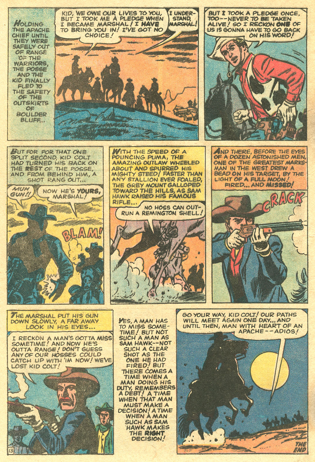 Read online Kid Colt Outlaw comic -  Issue #174 - 20