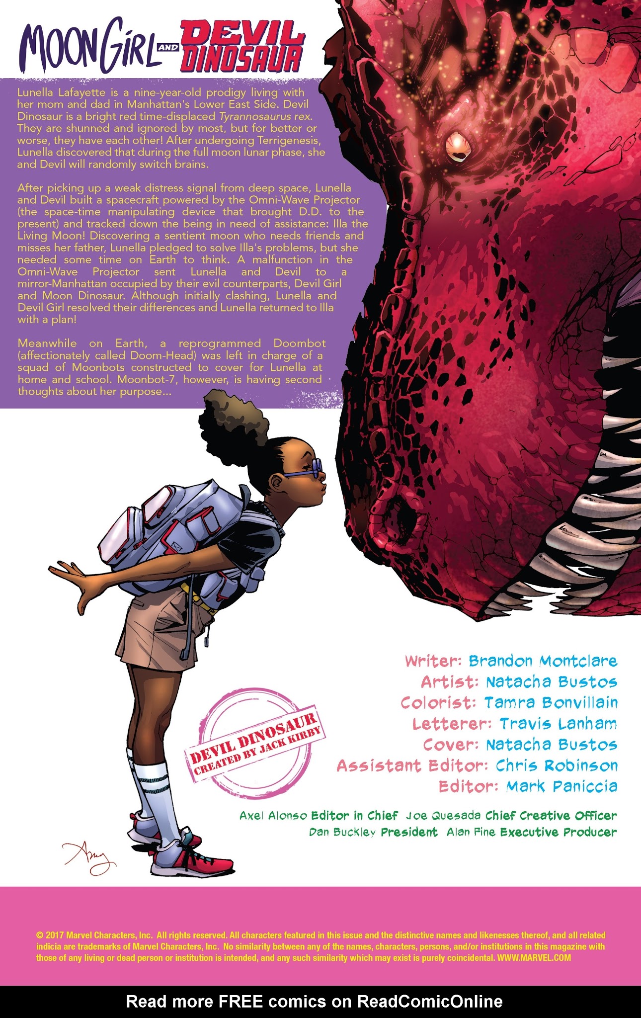 Read online Moon Girl And Devil Dinosaur comic -  Issue #22 - 2