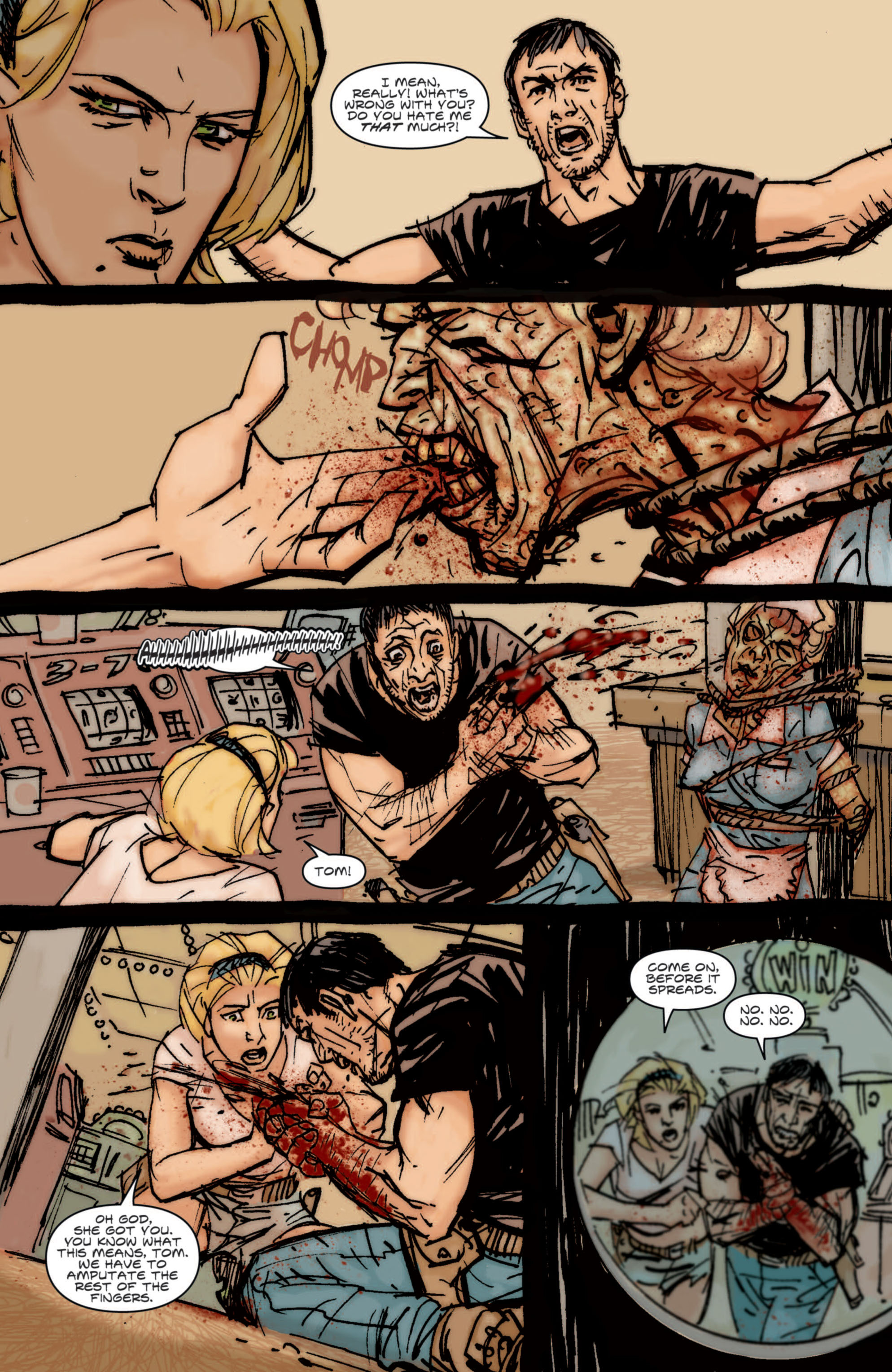 Read online Remains comic -  Issue #3 - 17
