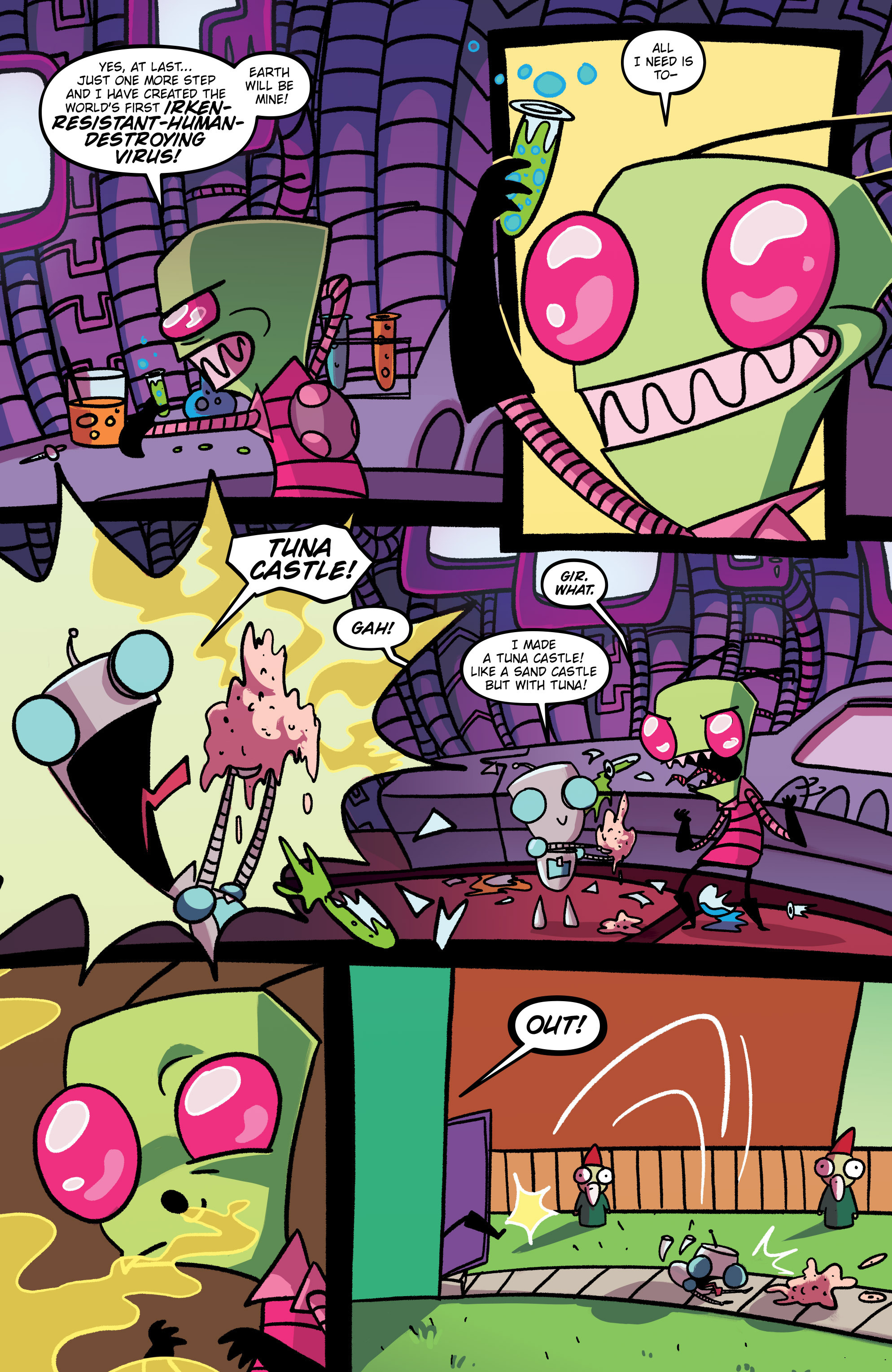 Read online Invader Zim comic -  Issue # _TPB 3 - 9