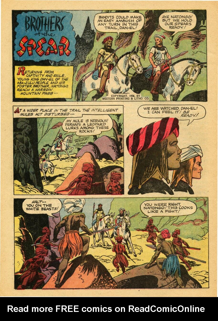 Read online Tarzan (1948) comic -  Issue #63 - 28