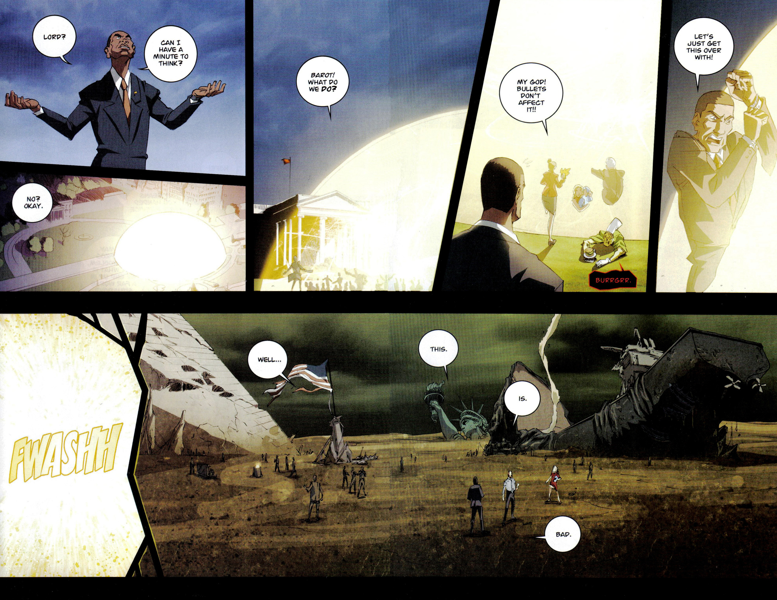 Read online President Evil comic -  Issue #3 - 20