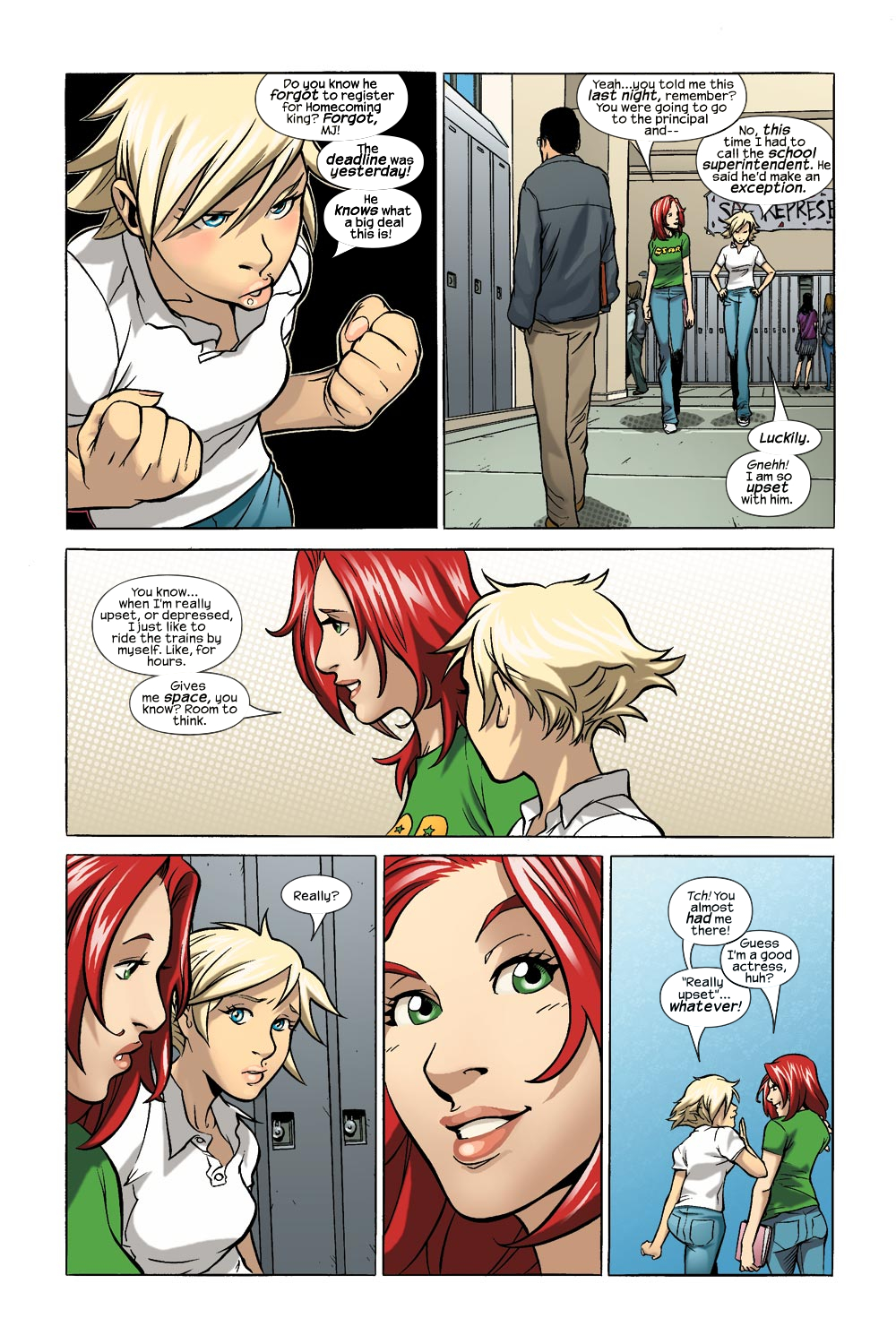 Read online Mary Jane comic -  Issue #1 - 5