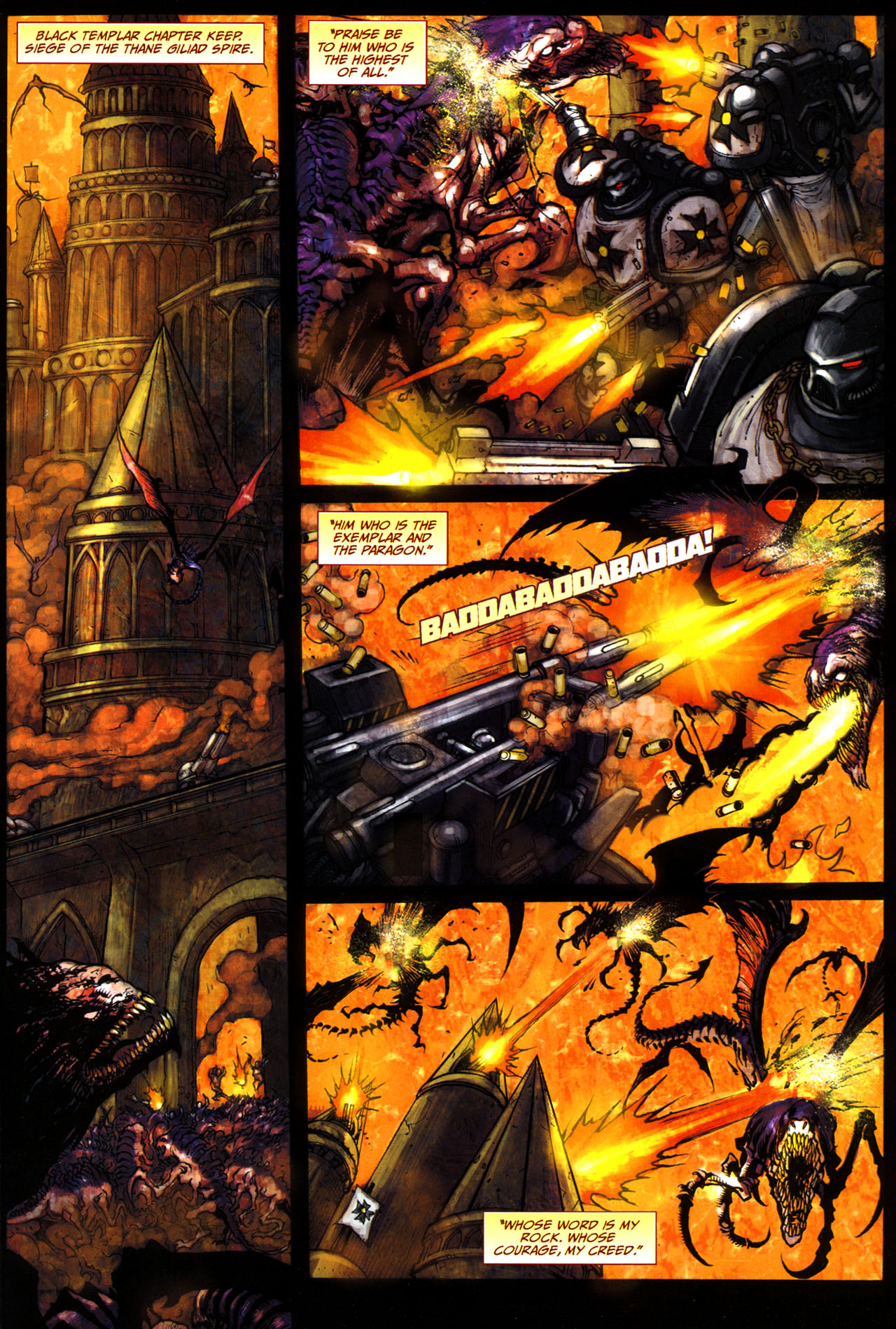 Read online Warhammer 40,000: Damnation Crusade comic -  Issue #4 - 12