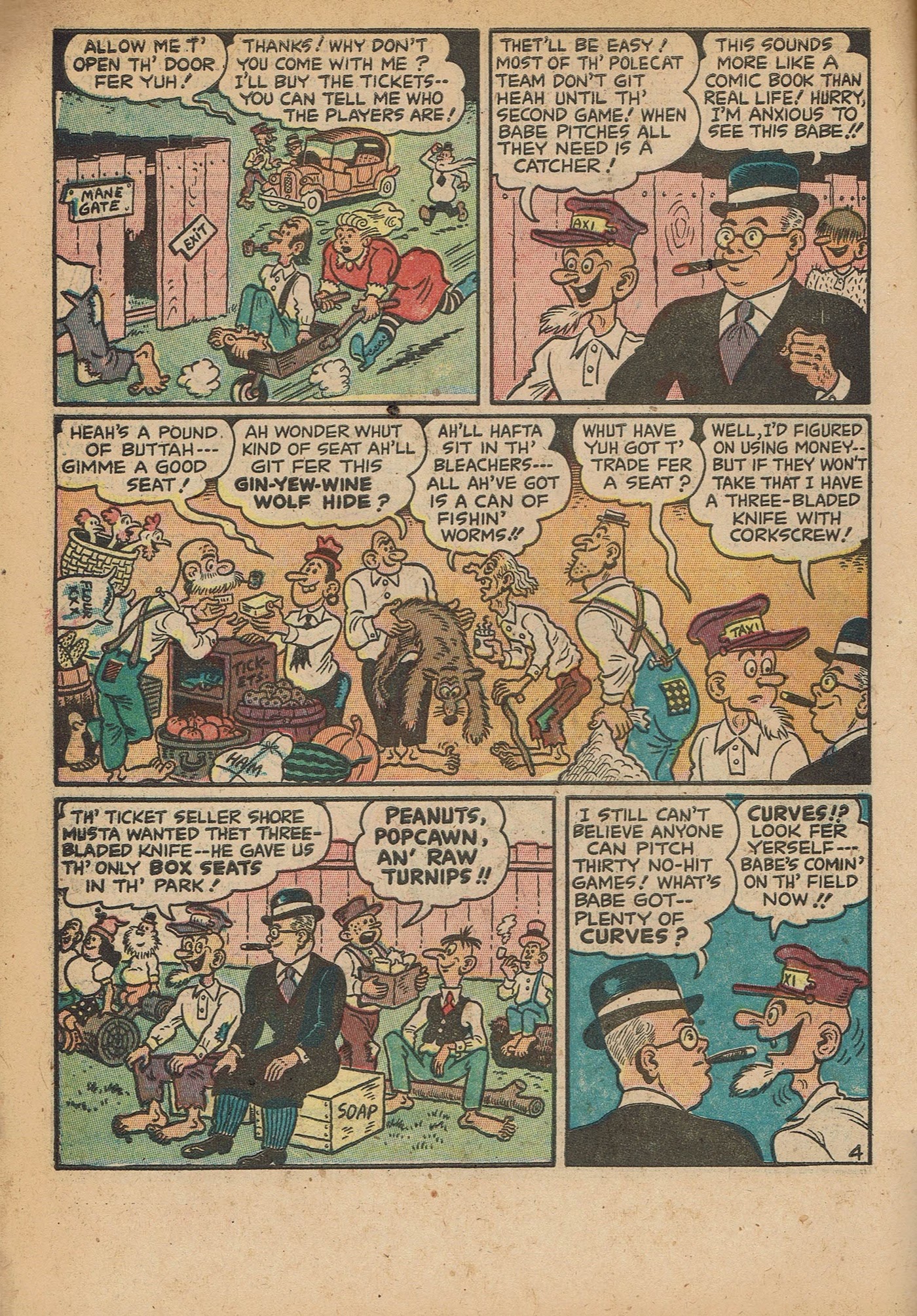 Read online Babe (1948) comic -  Issue #1 - 6