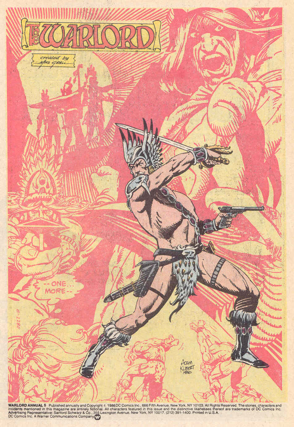Read online Warlord (1976) comic -  Issue # _Annual 5 - 2