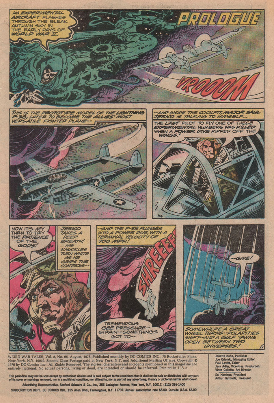 Read online Weird War Tales (1971) comic -  Issue #66 - 3