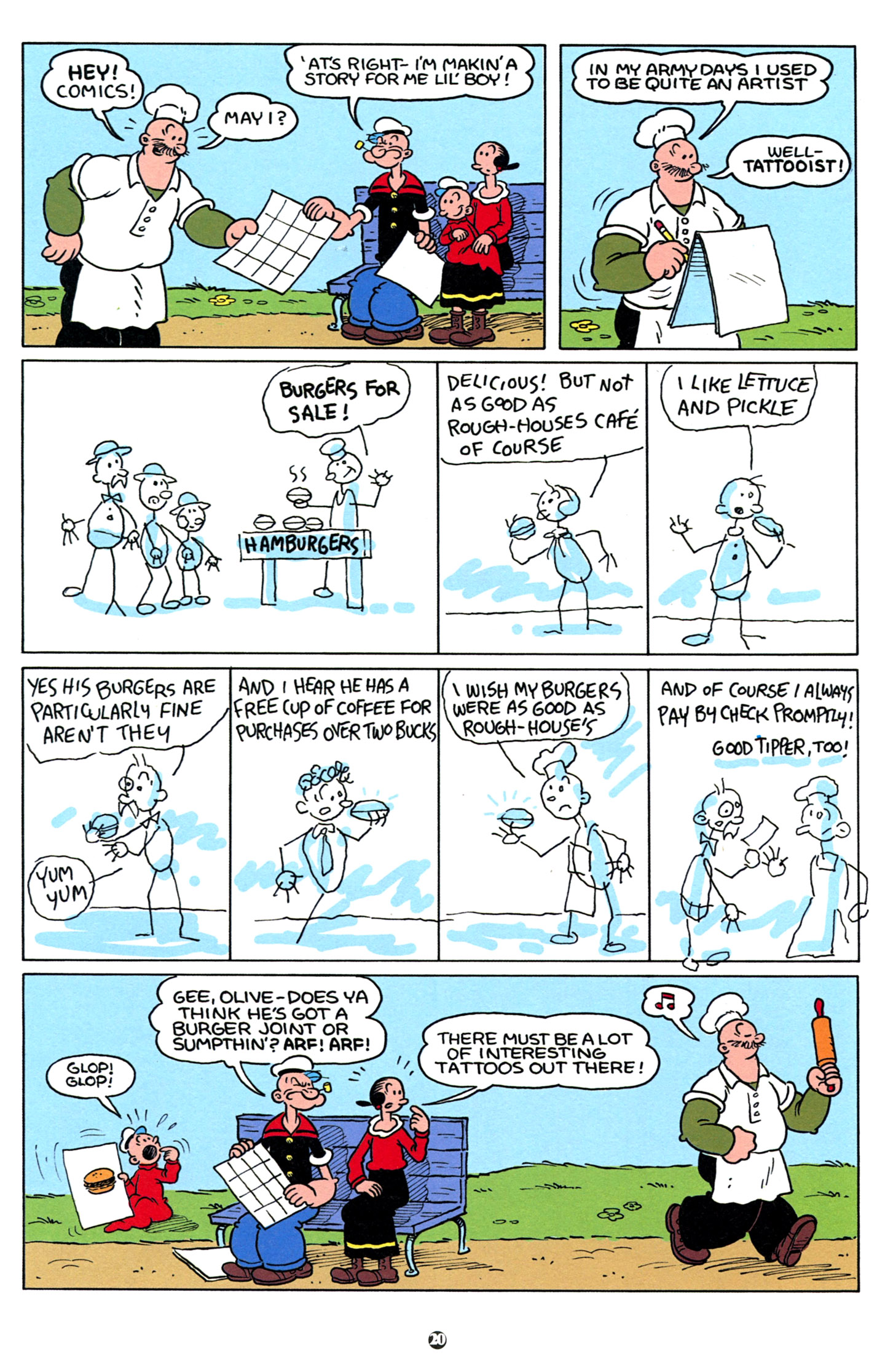 Read online Popeye (2012) comic -  Issue #5 - 22