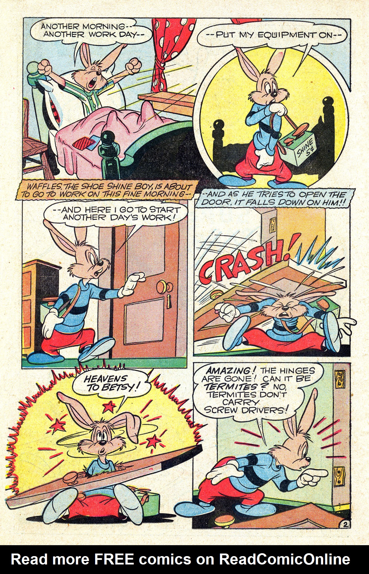 Read online Super Rabbit comic -  Issue #12 - 14