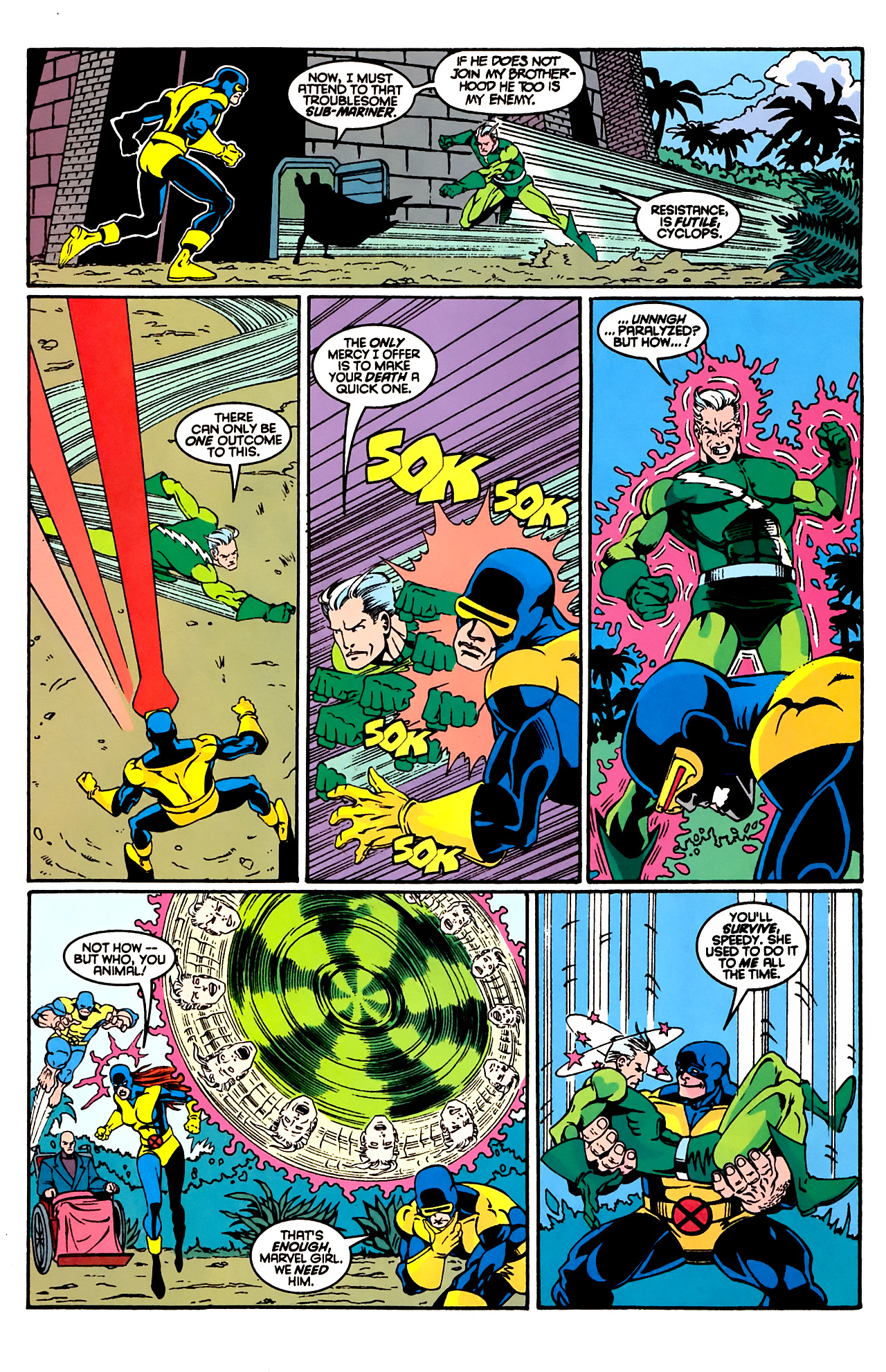 Read online Professor Xavier and the X-Men comic -  Issue #7 - 14