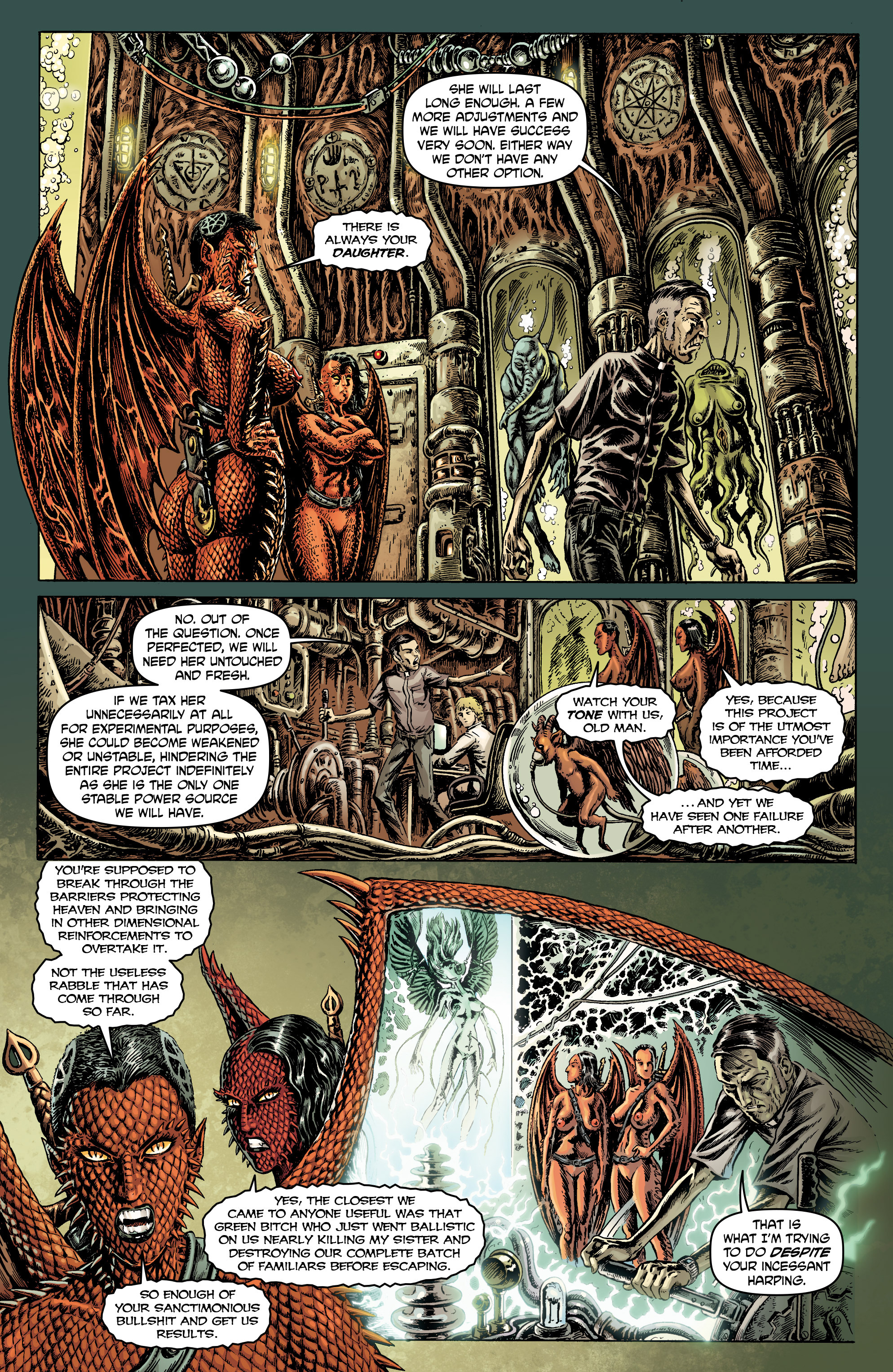 Read online UnHoly comic -  Issue #1 - 8