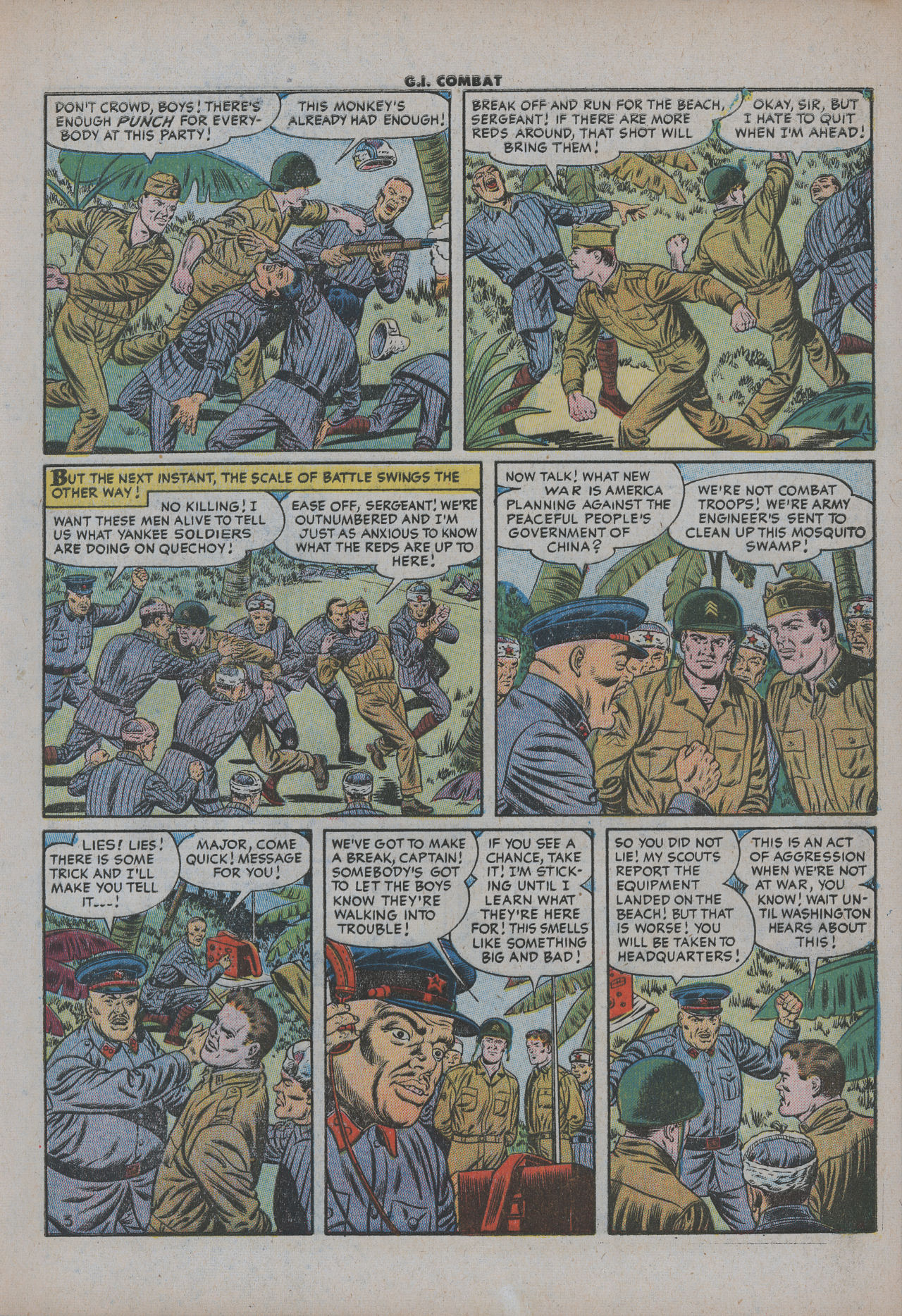 Read online G.I. Combat (1952) comic -  Issue #32 - 5