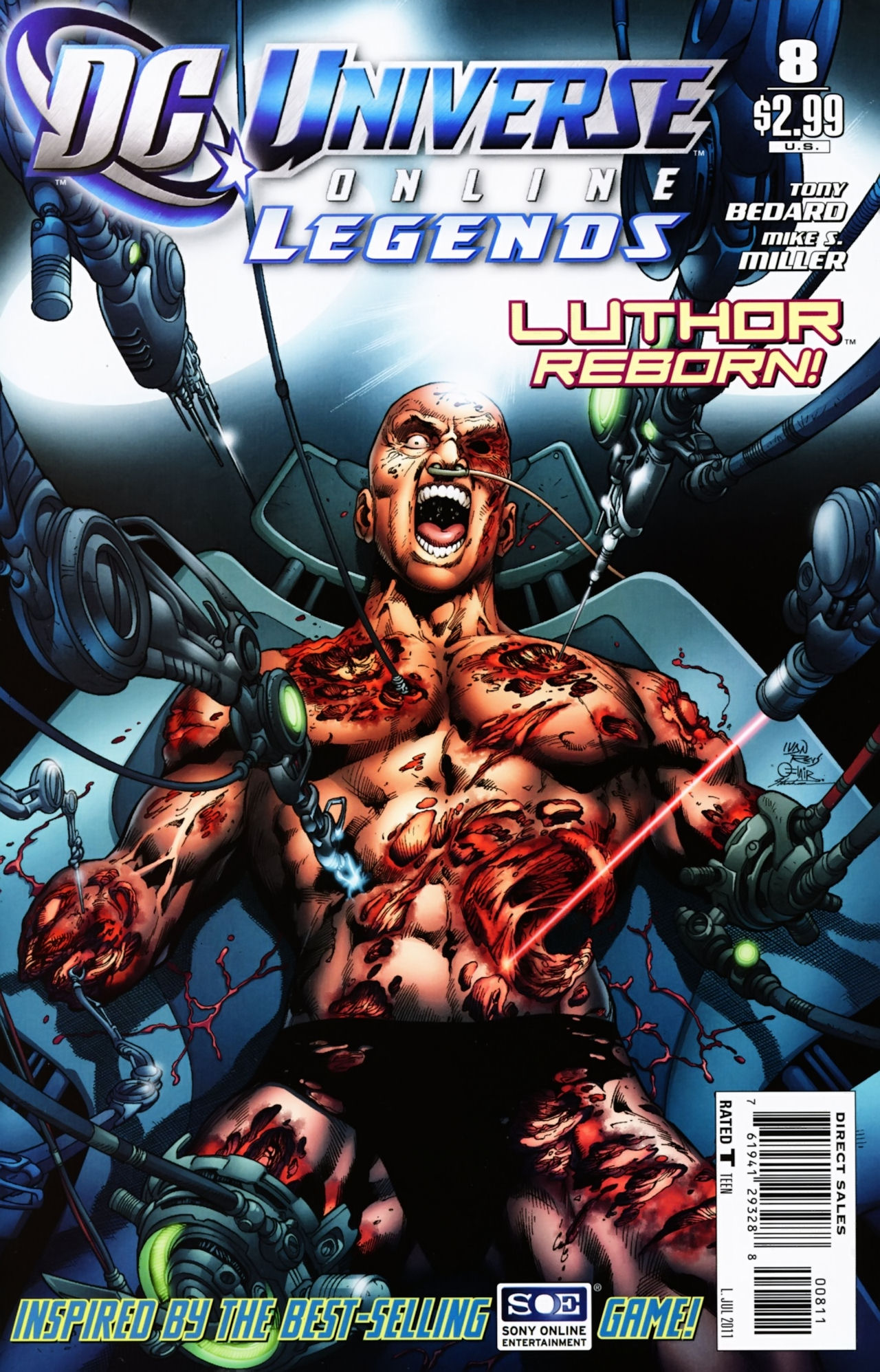 Read online DC Universe Online: Legends comic -  Issue #8 - 1