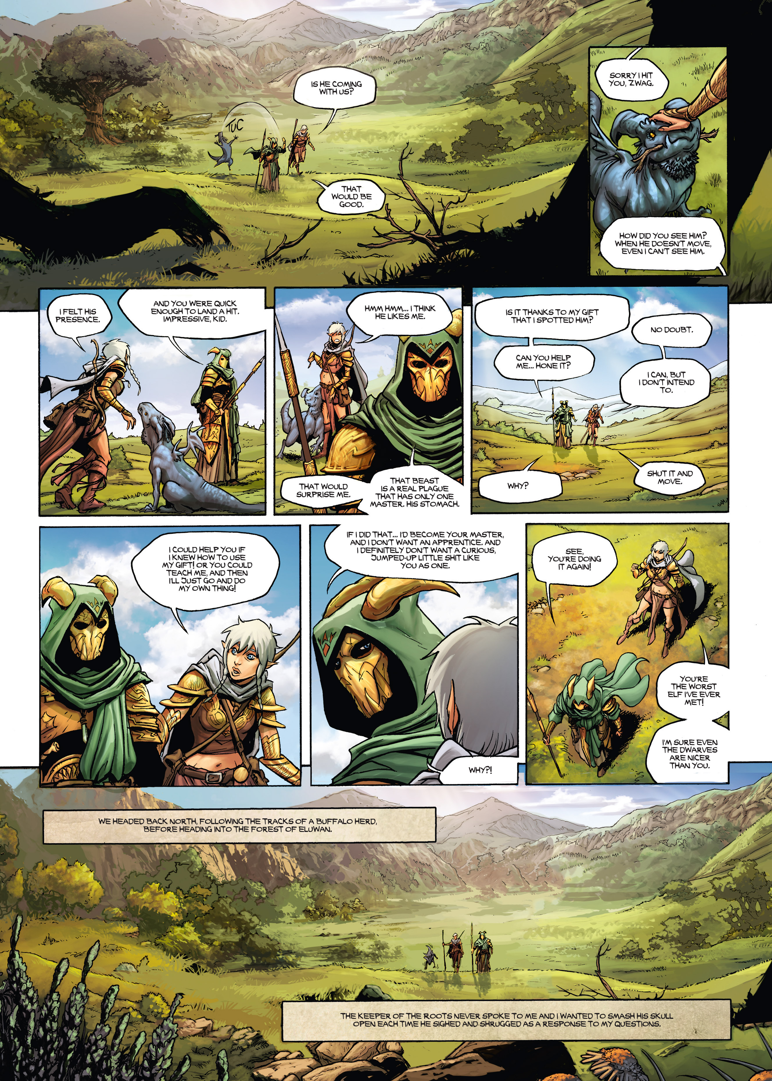 Read online Elves comic -  Issue #22 - 19
