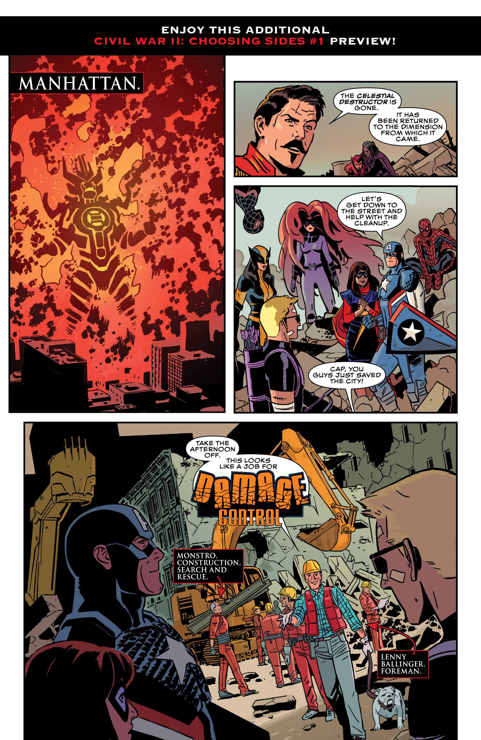 Read online Marvel Civil War II Previews comic -  Issue # Full - 12