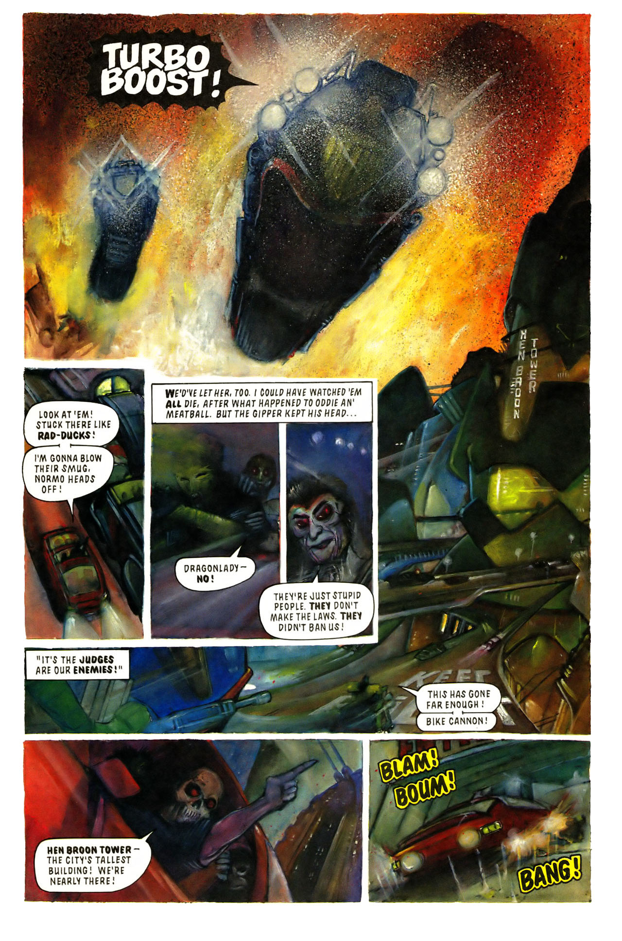 Read online Judge Dredd: The Megazine comic -  Issue #10 - 8