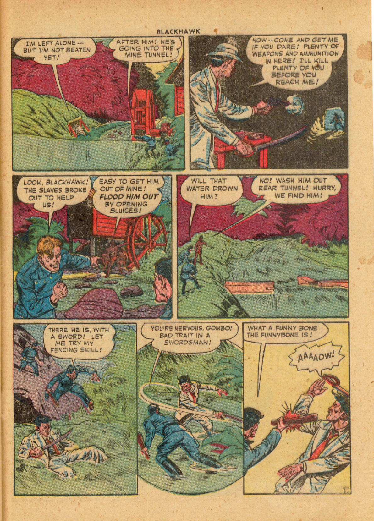 Read online Blackhawk (1957) comic -  Issue #10 - 49