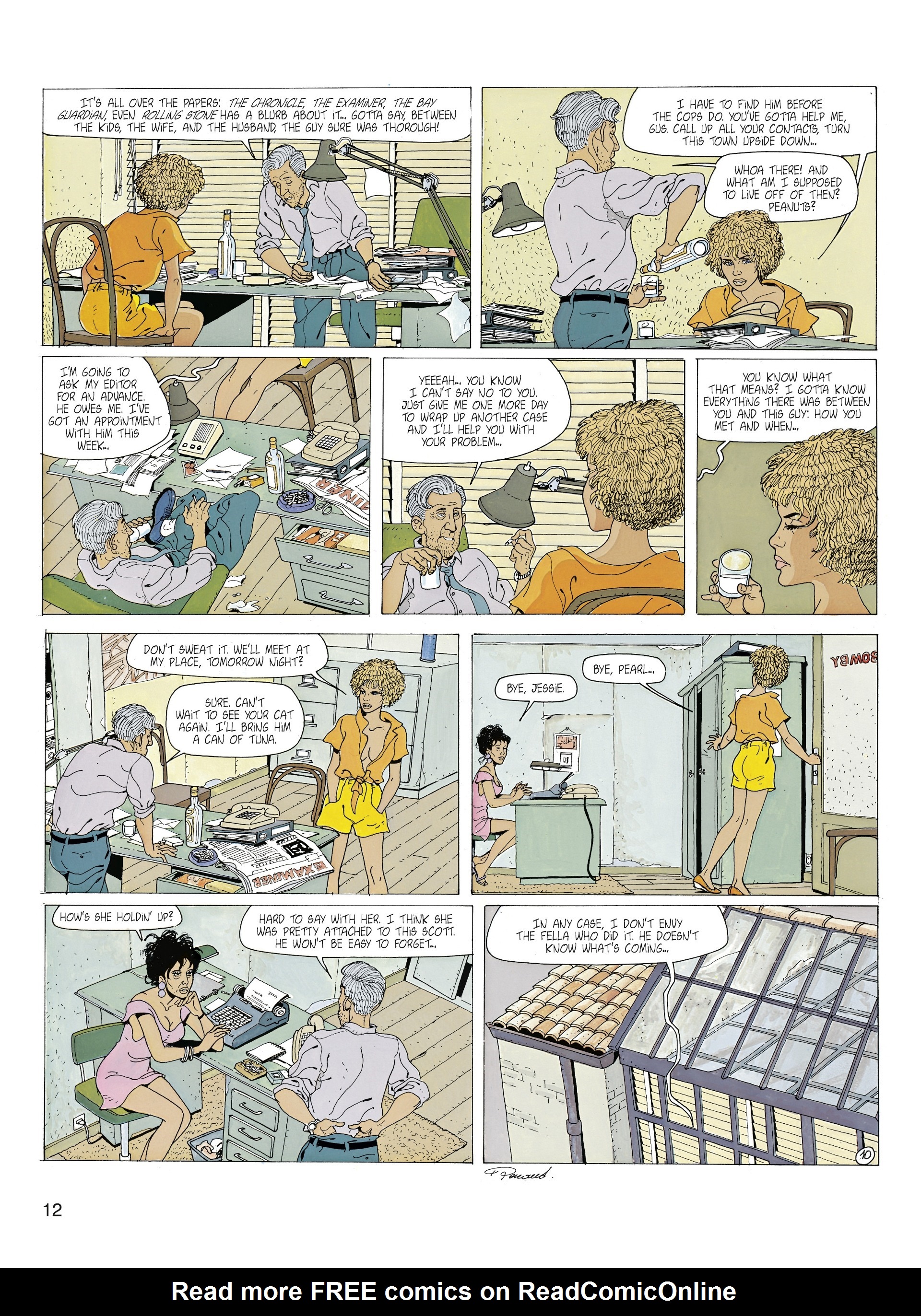 Read online Jessica Blandy comic -  Issue #1 - 12
