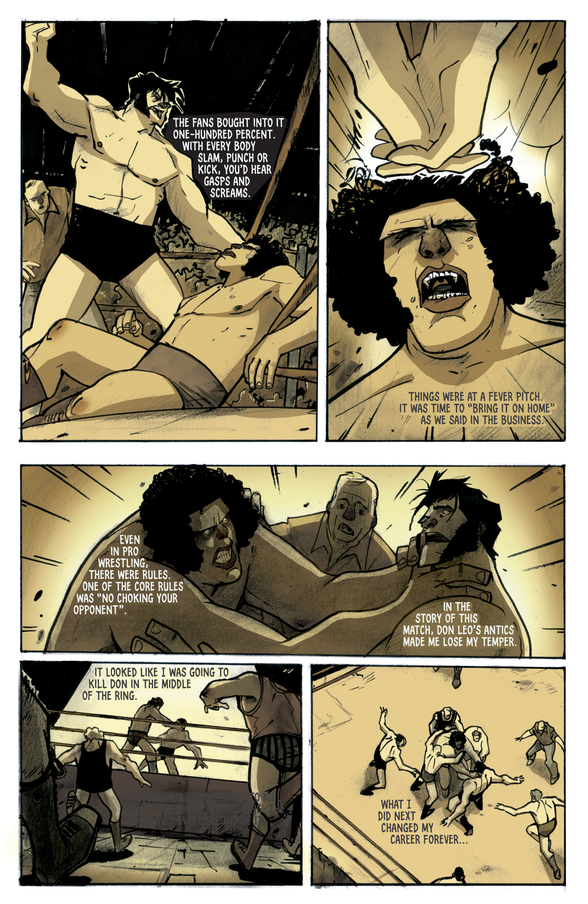 Read online Andre the Giant: Closer To Heaven comic -  Issue # TPB - 31