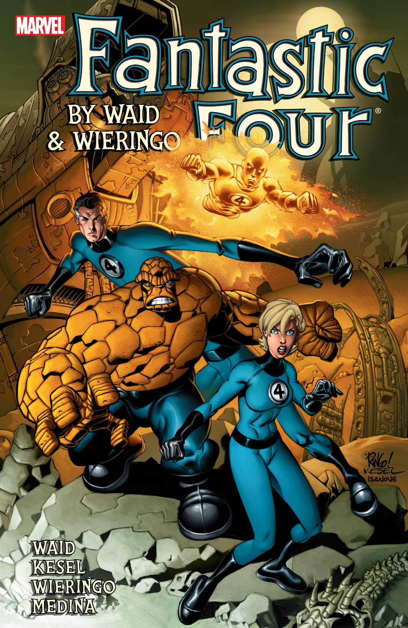 Read online Fantastic Four by Waid & Wieringo Ultimate Collection comic -  Issue # TPB 4 - 1
