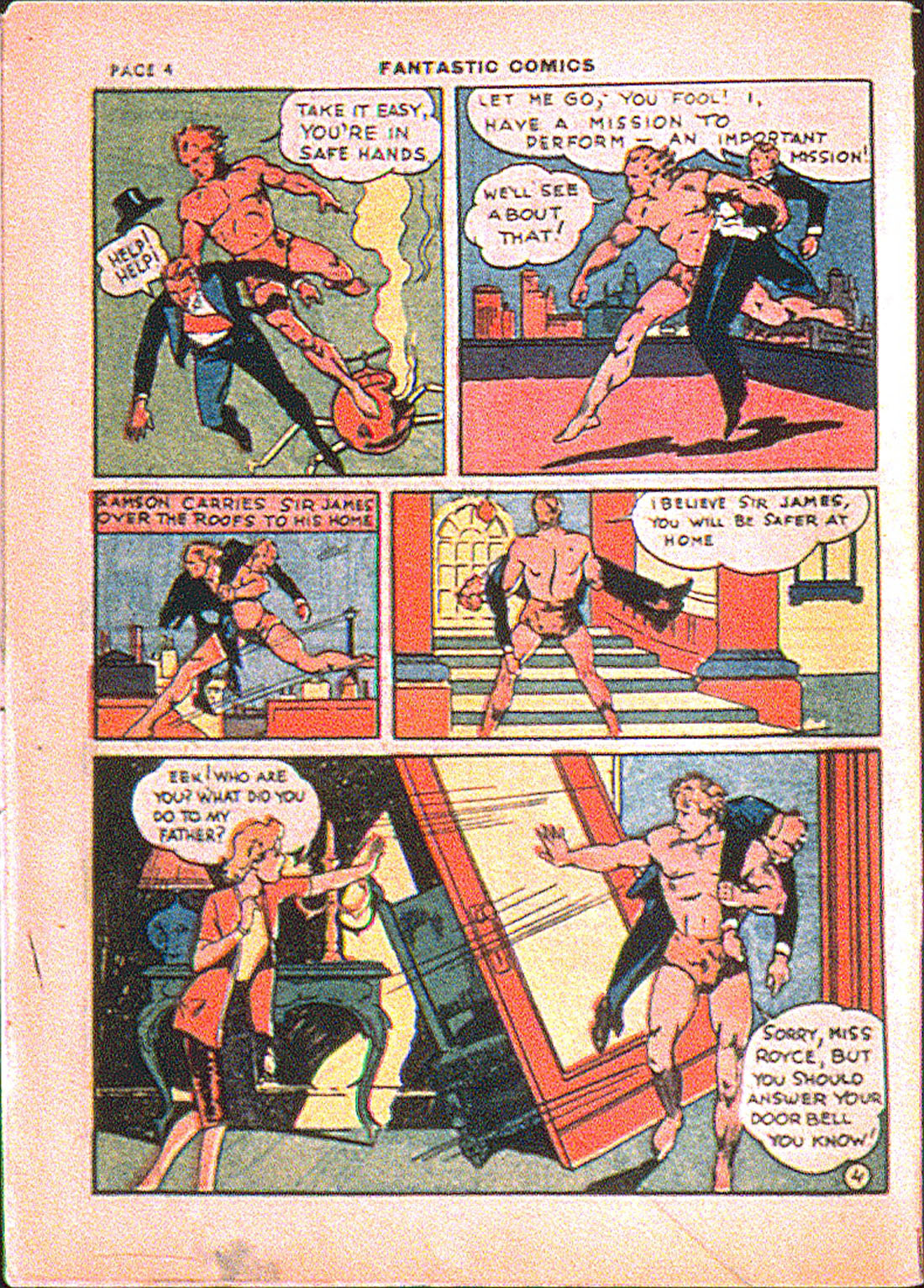 Read online Fantastic Comics comic -  Issue #7 - 6