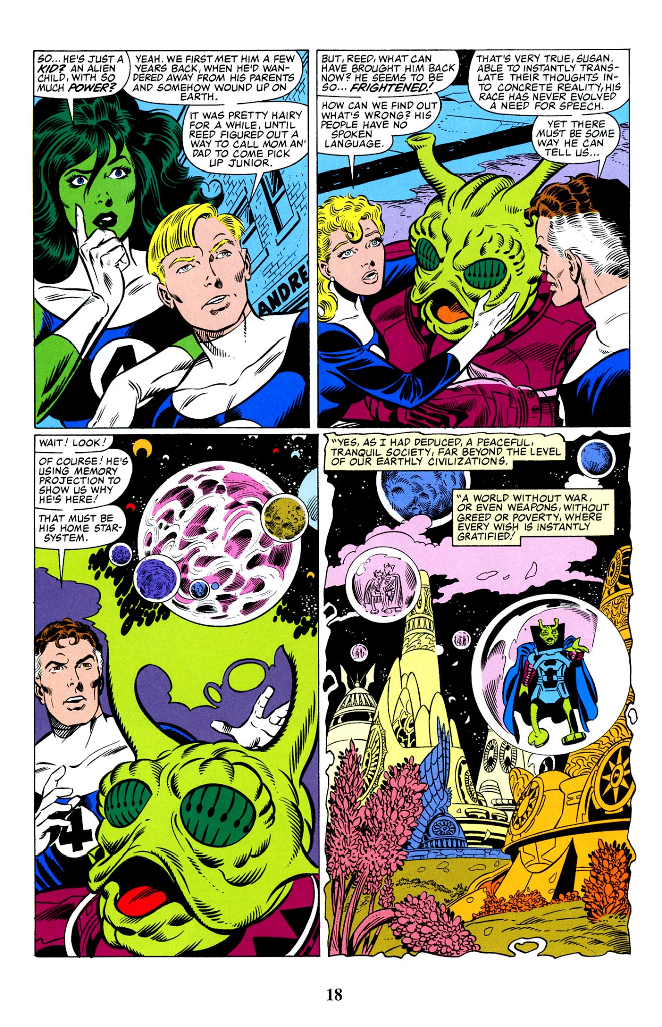 Read online Fantastic Four Visionaries: John Byrne comic -  Issue # TPB 7 - 19