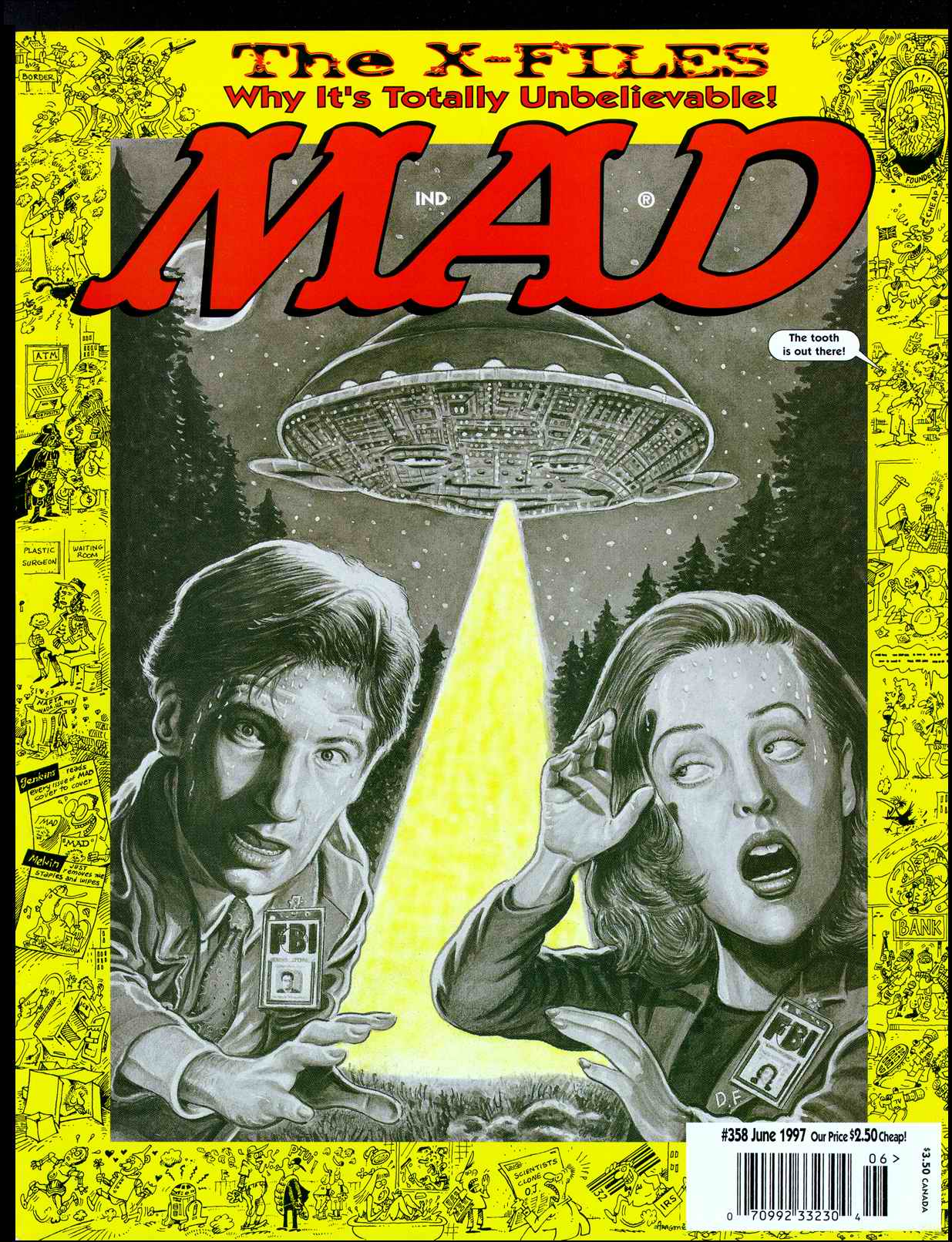 Read online MAD comic -  Issue #358 - 1