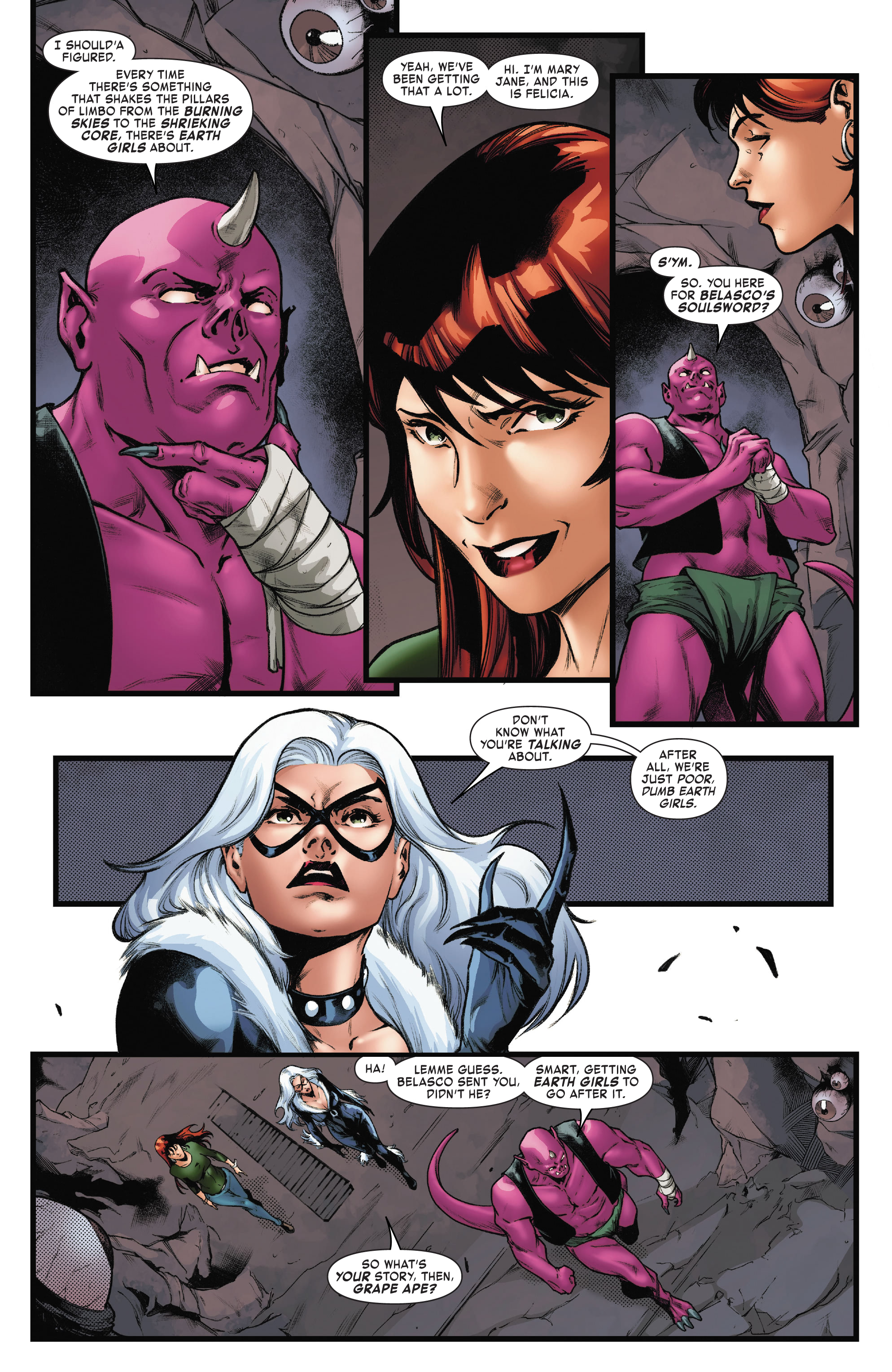 Read online Mary Jane & Black Cat comic -  Issue #3 - 4