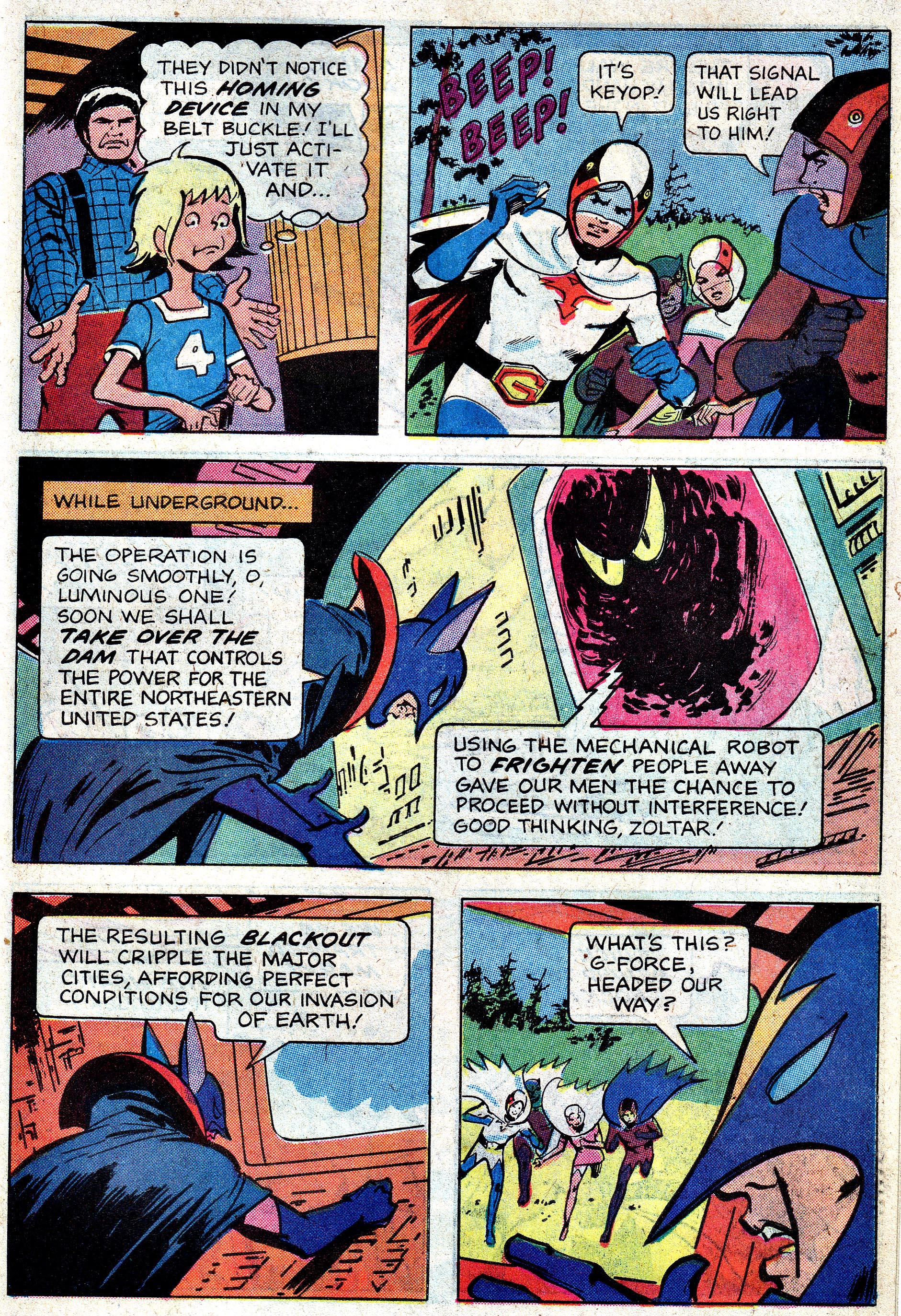 Read online Battle of the Planets (1979) comic -  Issue #3 - 19