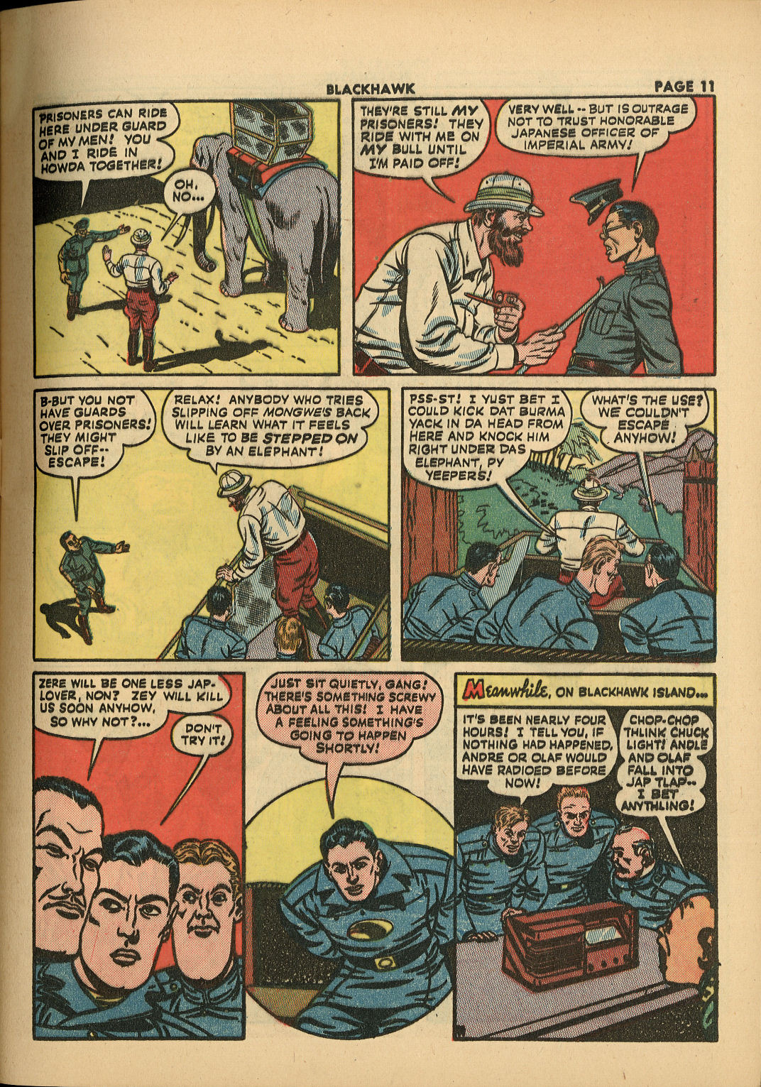 Read online Blackhawk (1957) comic -  Issue #9 - 13