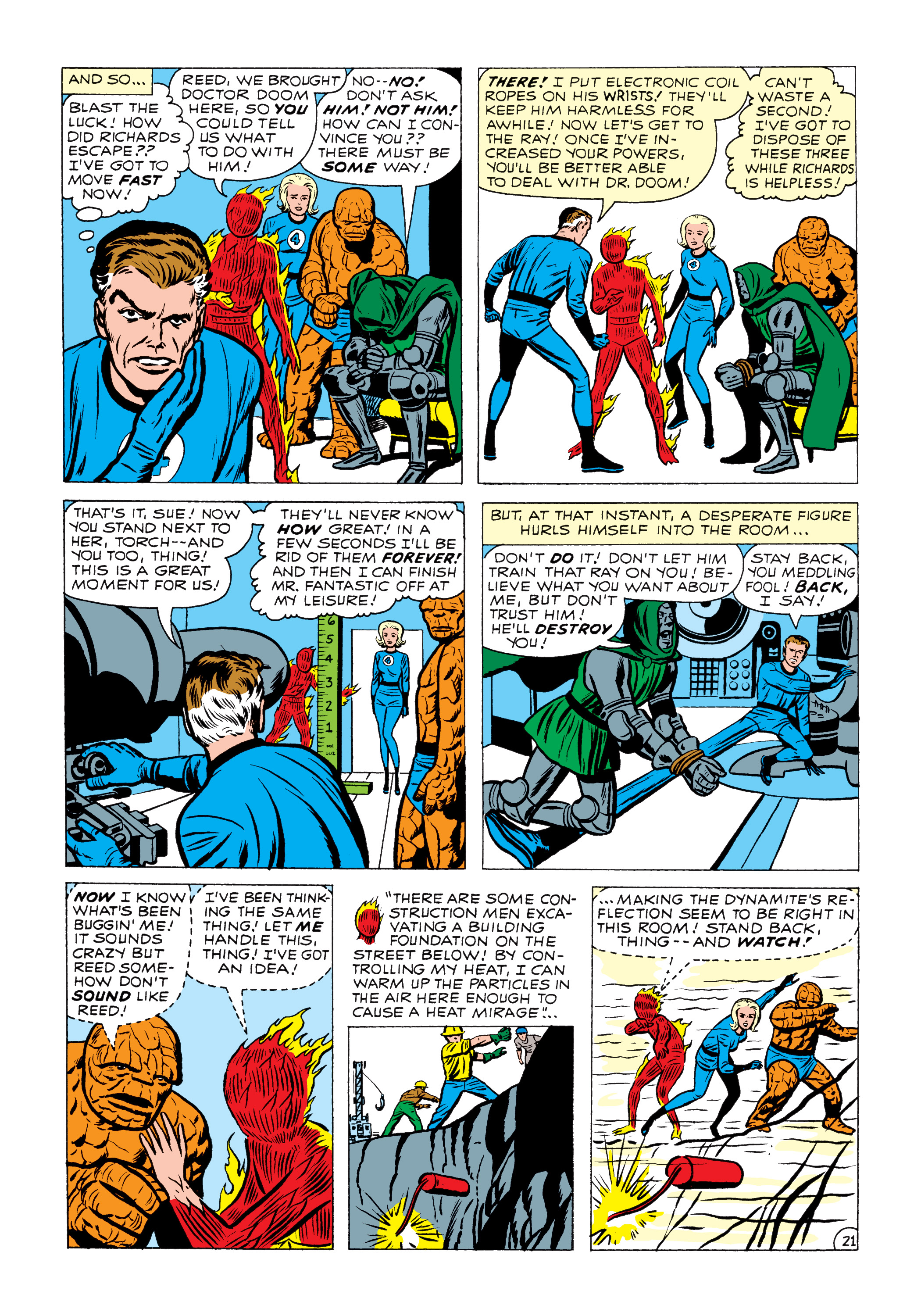 Read online Marvel Masterworks: The Fantastic Four comic -  Issue # TPB 1 (Part 3) - 53