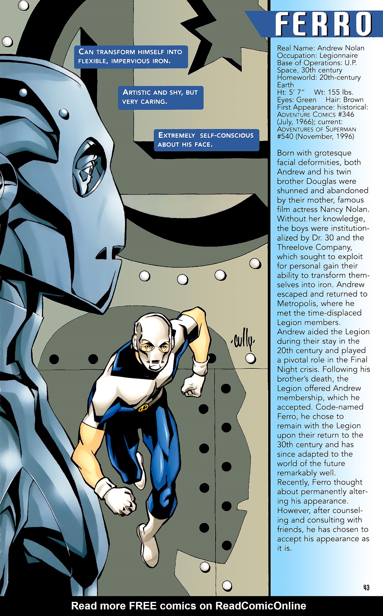 Read online Legion of Super-Heroes Secret Files comic -  Issue # Full - 33